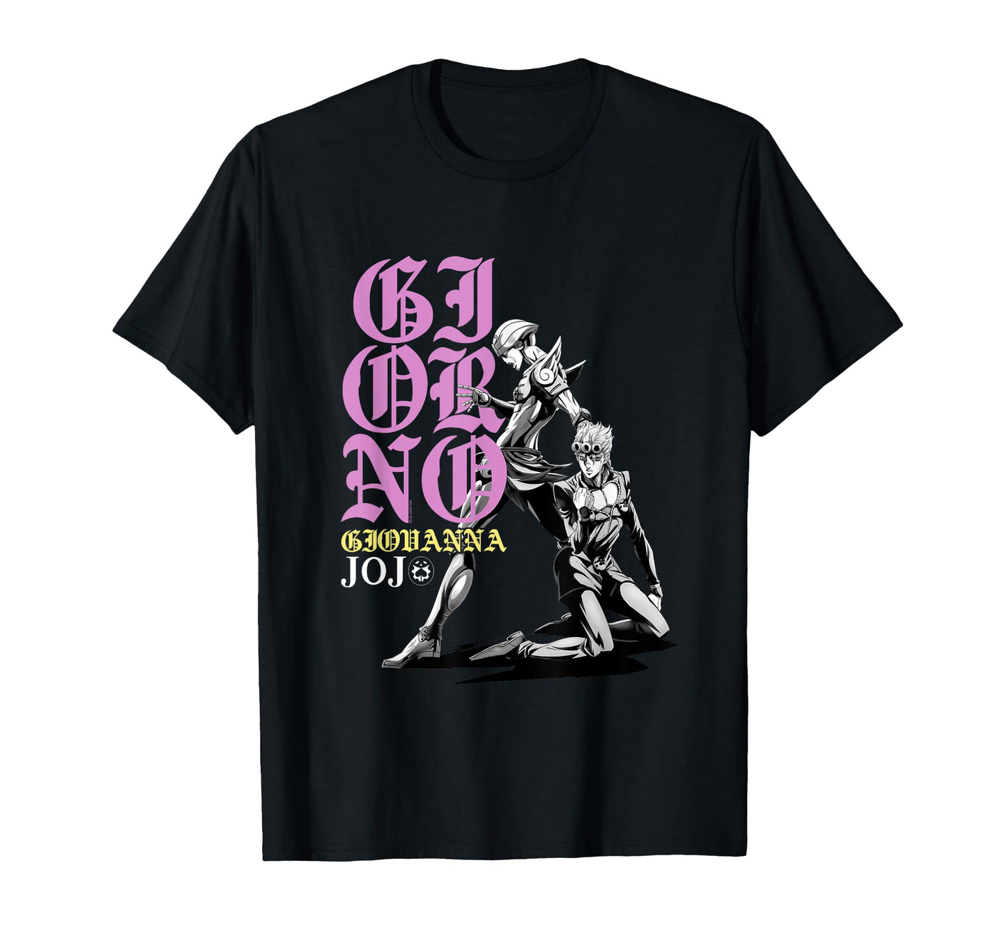 JoJo's Bizarre Adventure Giorno & Golden Wind Pose Anime T-Shirt