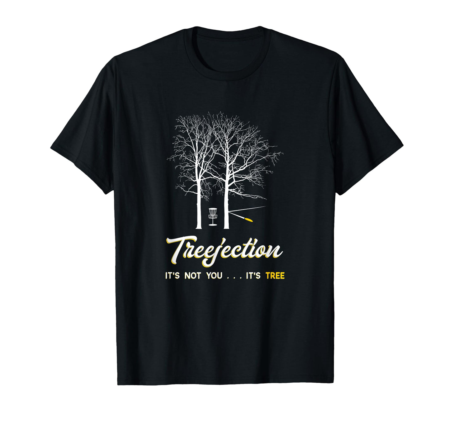 Disc Golf - Disc Golfer - Treejection T-Shirt