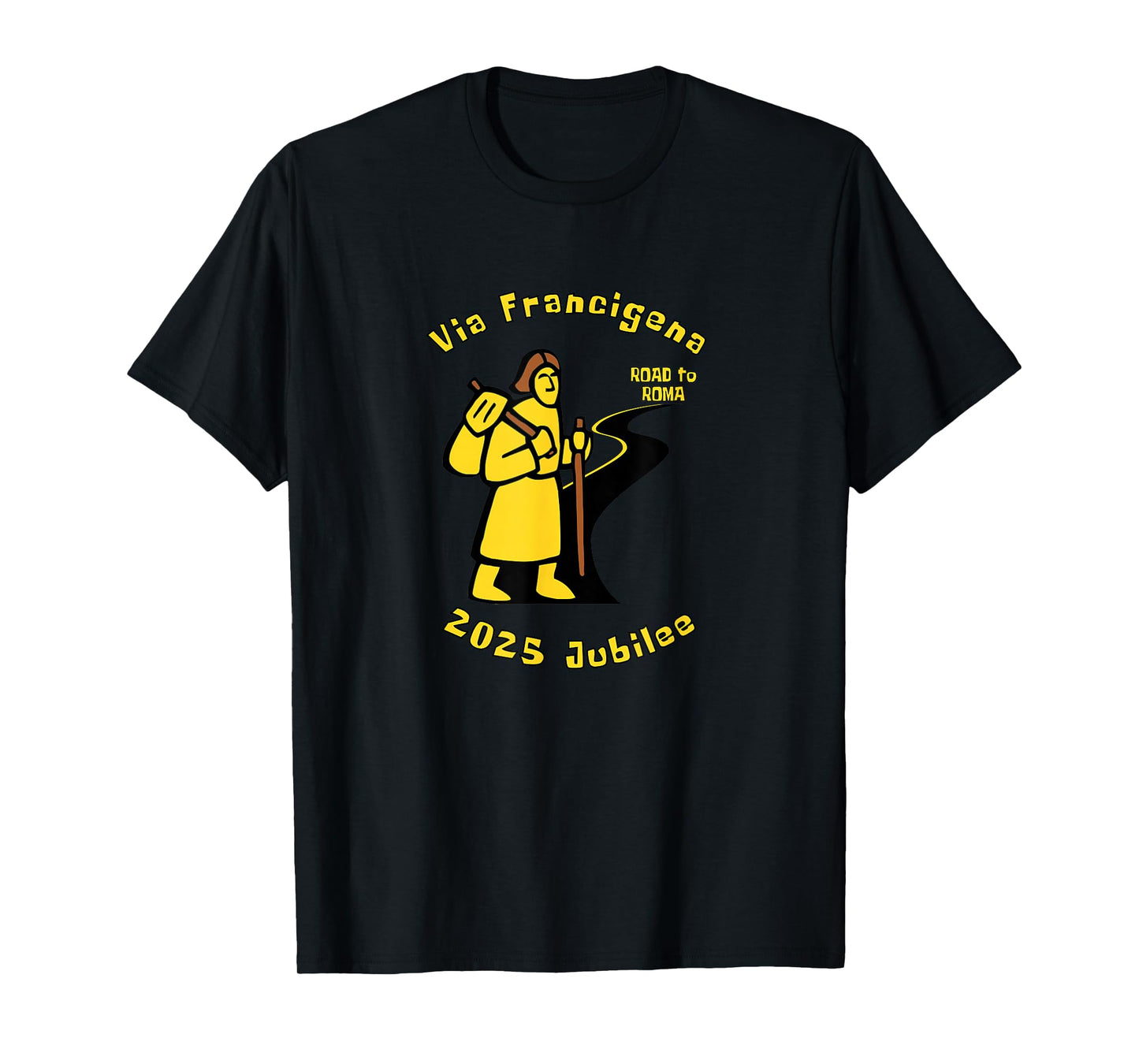 Italian Via Francigena 2025 Jubilee Tops, Tees & Accessories T-Shirt