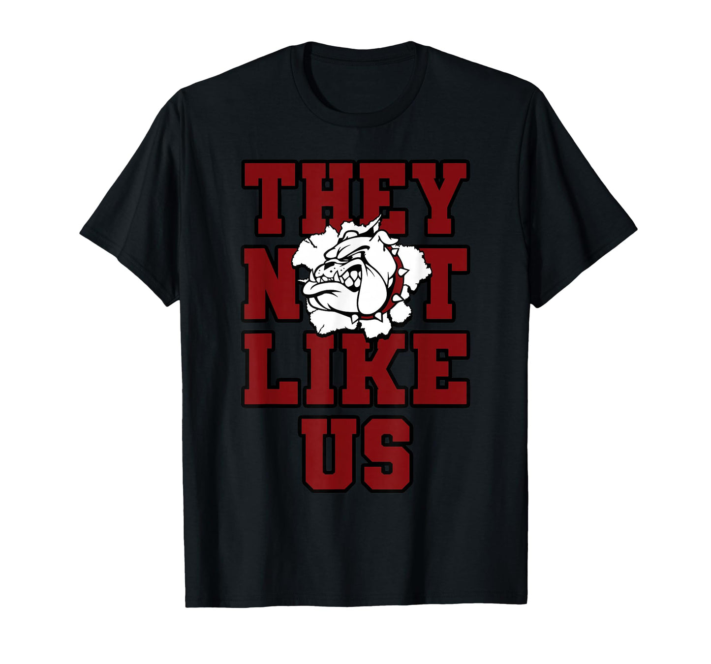 Not Like Bulldog Back to School Spirit M T-Shirt