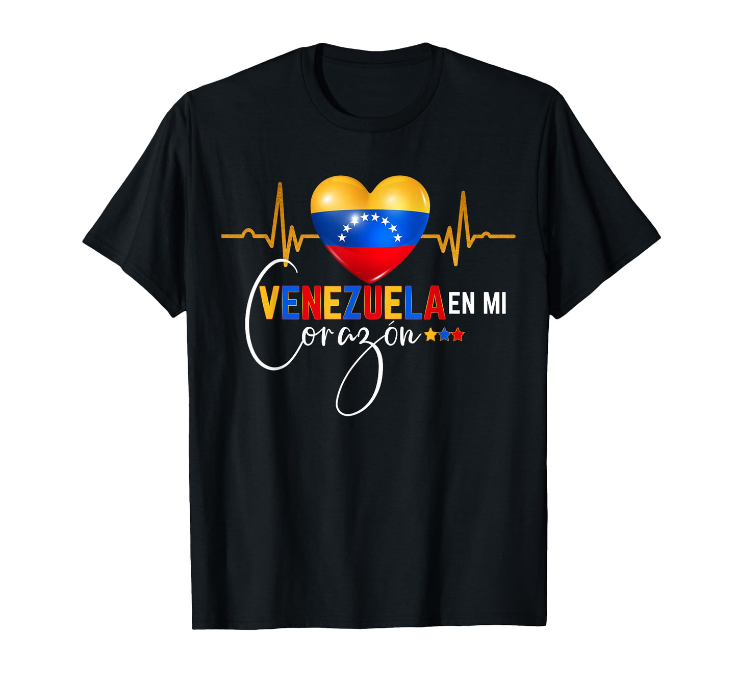 Venezuela en el Corazon Venezuelan Pride T-Shirt