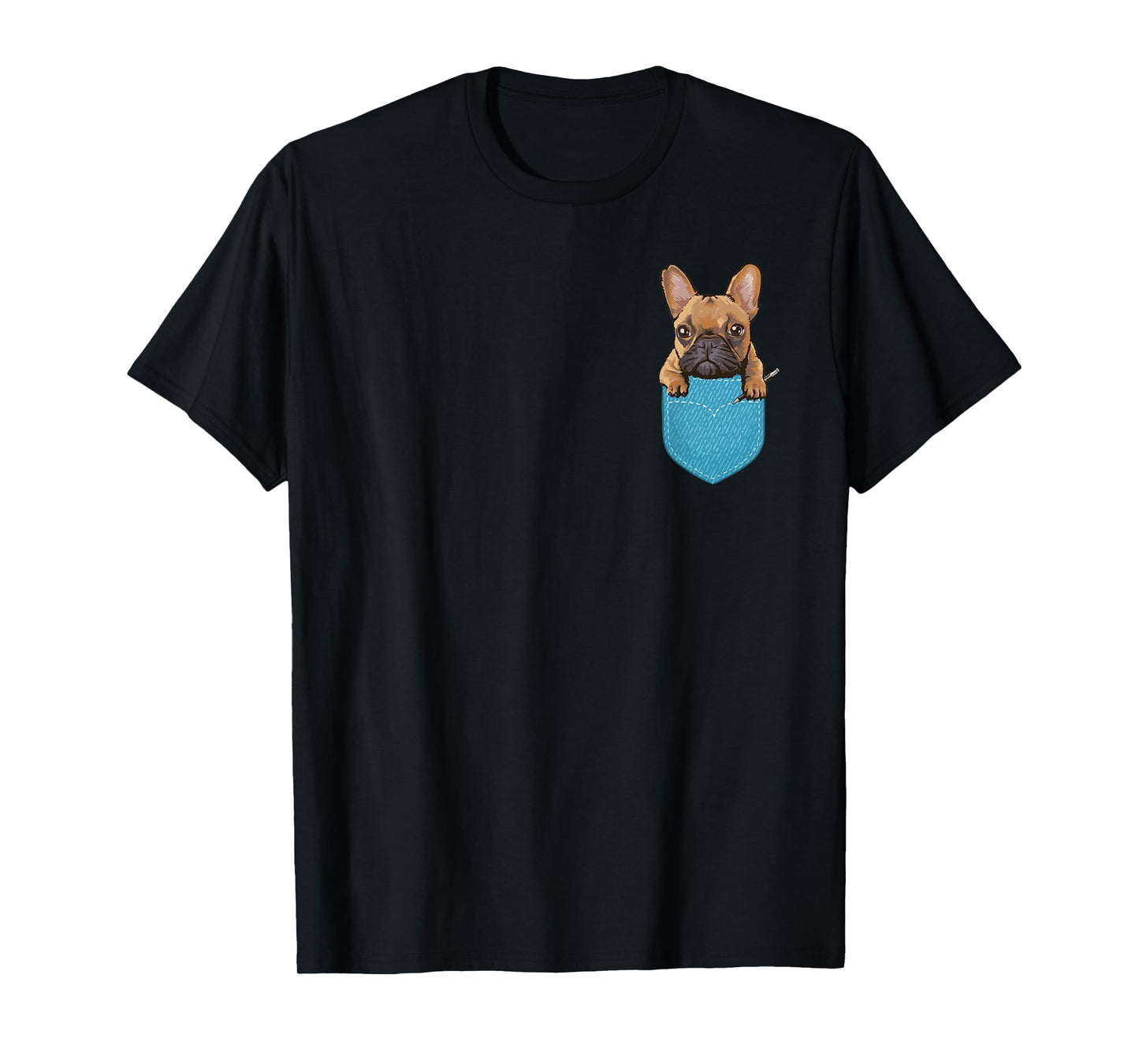 Cute Dog Gift Animal Design French Bulldog T-Shirt
