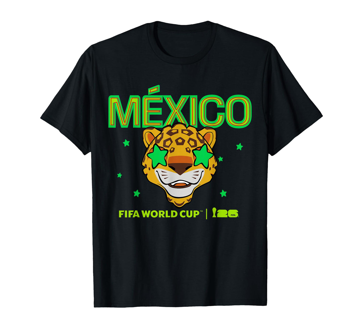 FIFA World CUP26 Mexico Mascot Stars T-Shirt