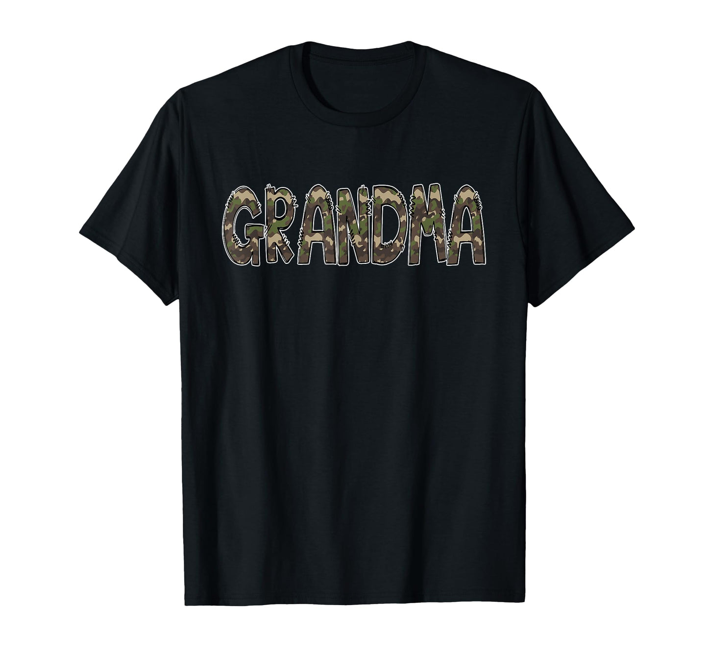 Camouflage Hunter Grandma Grandma Hunting T-Shirt