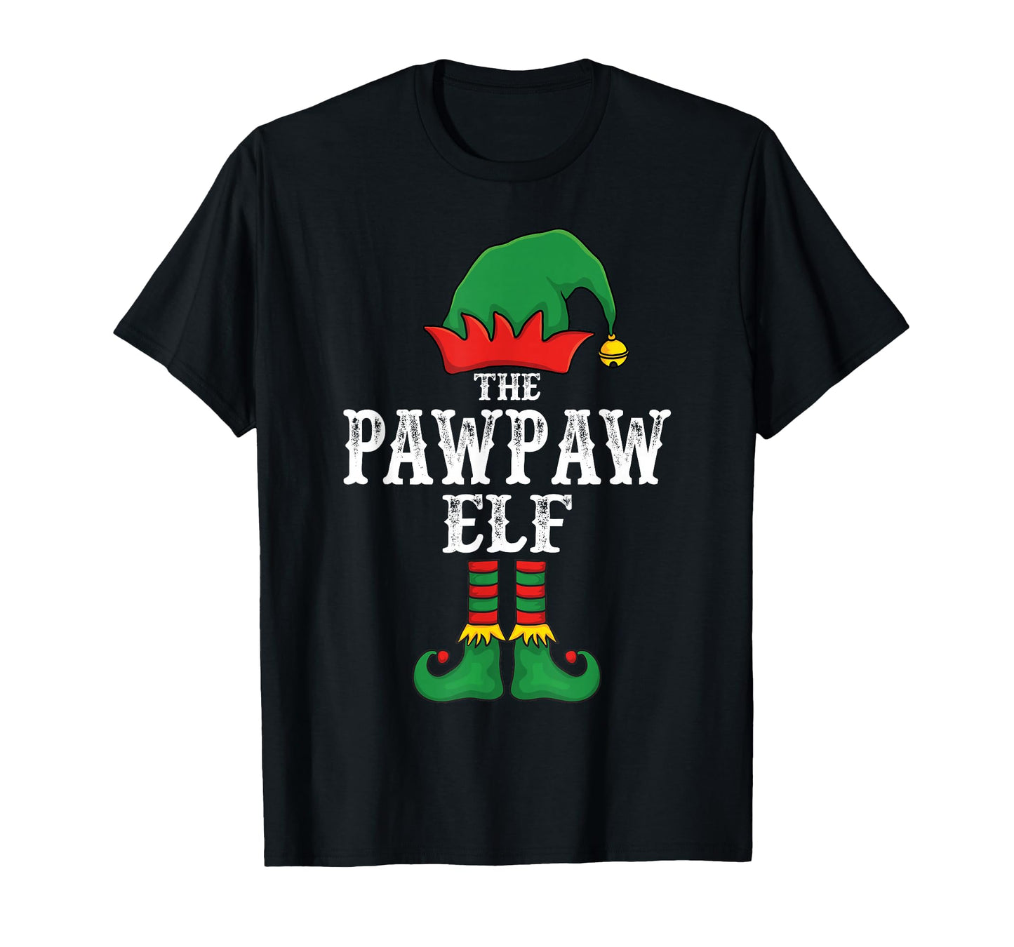 The Pawpaw Elf Christmas Pajama Idea Family Matching Funny T-Shirt