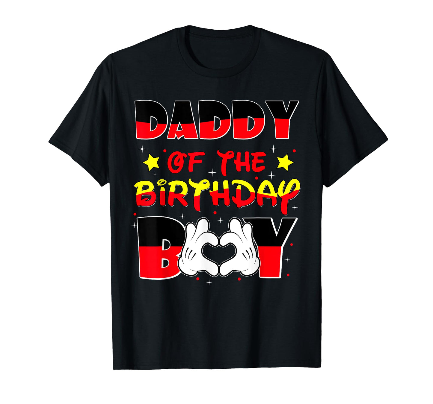 Daddy Of The Birthday Boy Shirt Family Matching Funny B-day T-Shirt