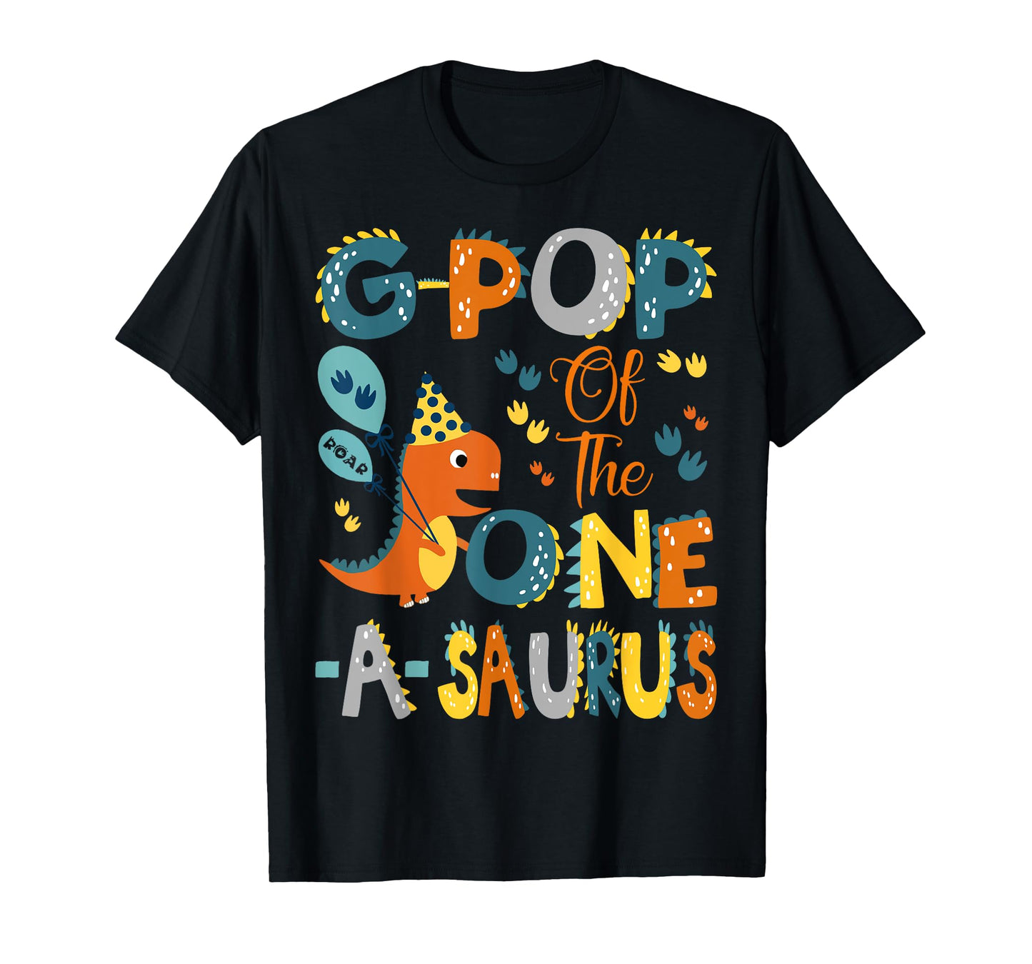 G-Pop Of The One-A-Saurus 1St Birthday Dinosaur Party T-Shirt