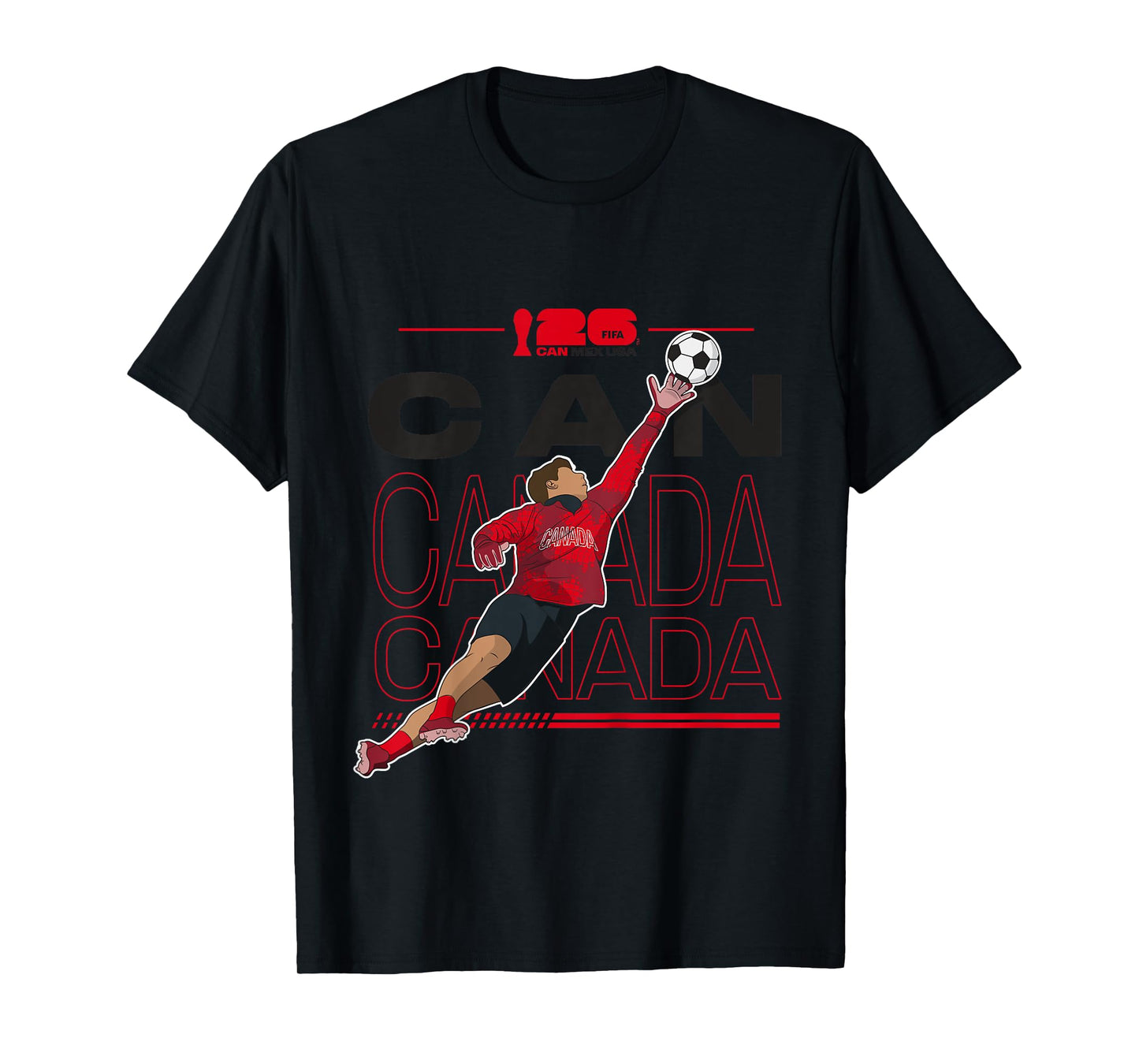 Kids FIFA WORLD CUP26 Canada Host Country Save T-Shirt