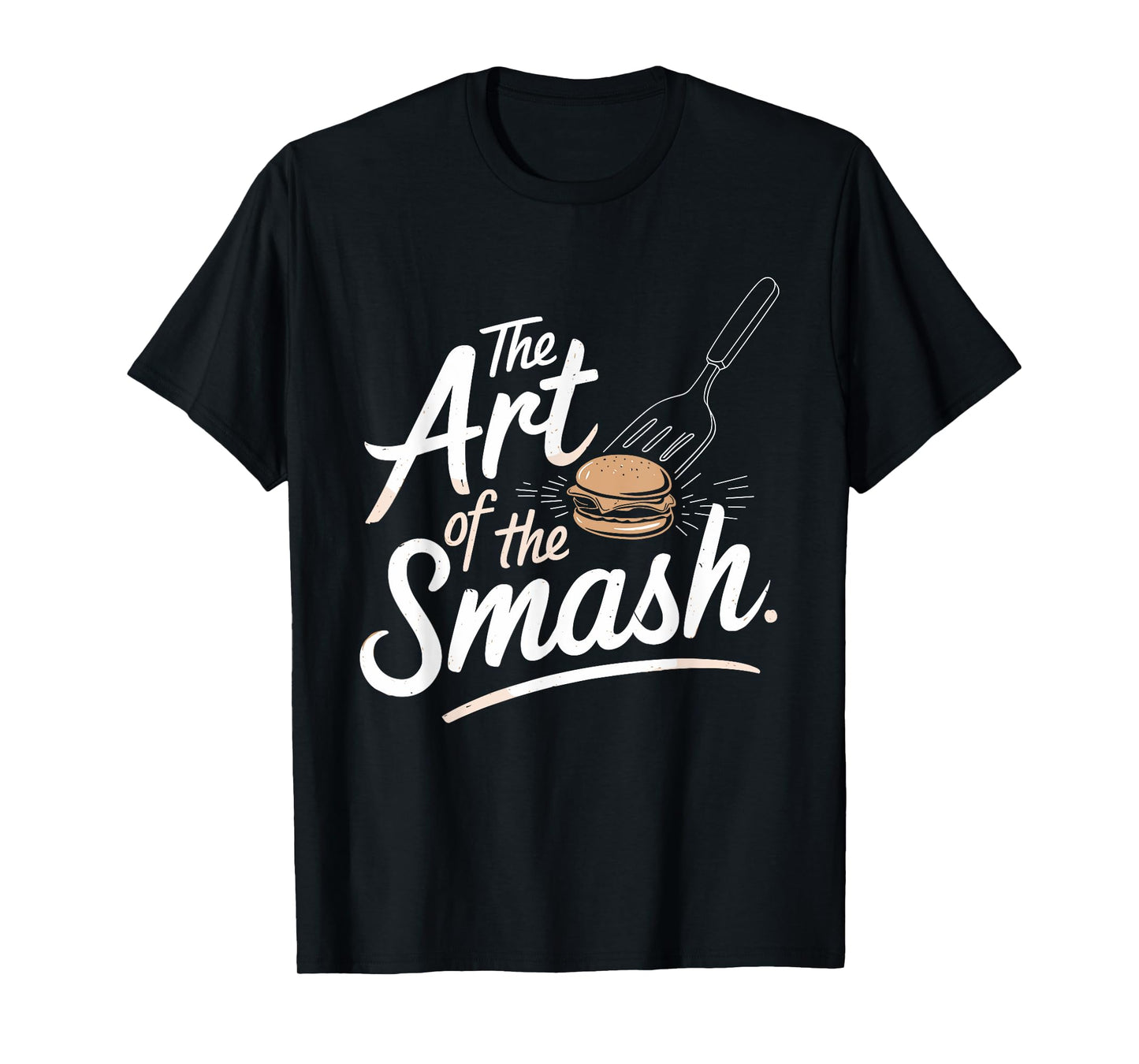 Smash Burger Lover Grilled Cheeseburger Flat Top Cooking T-Shirt