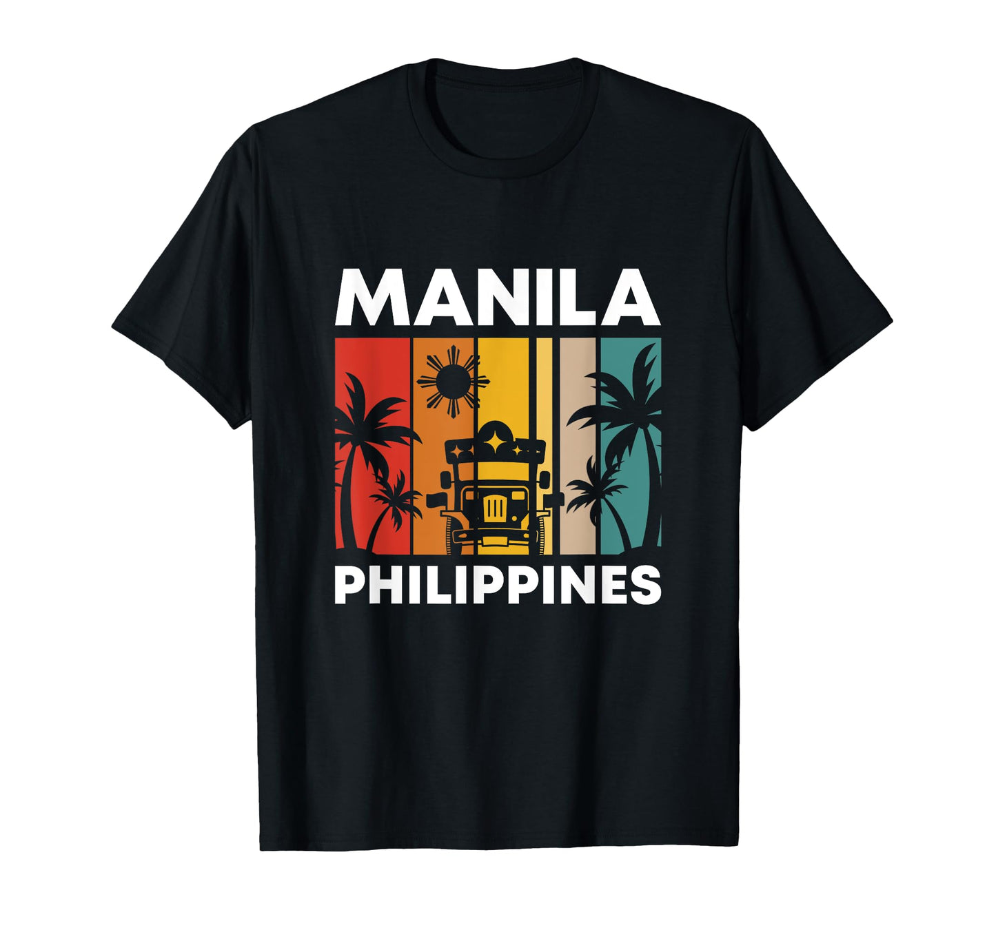 70s Retro Vintage Manila Philippines Filipino Filipina Pinoy T-Shirt