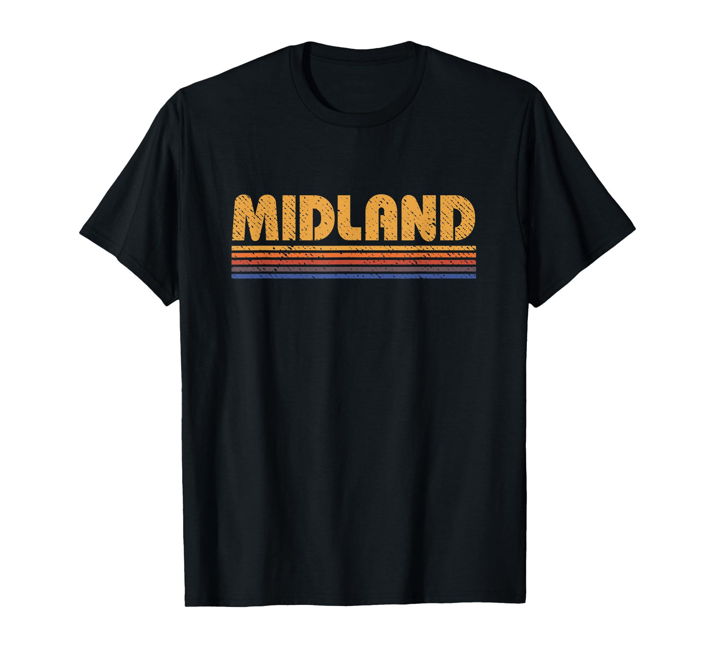 Midland Retro Style Vintage T-Shirt