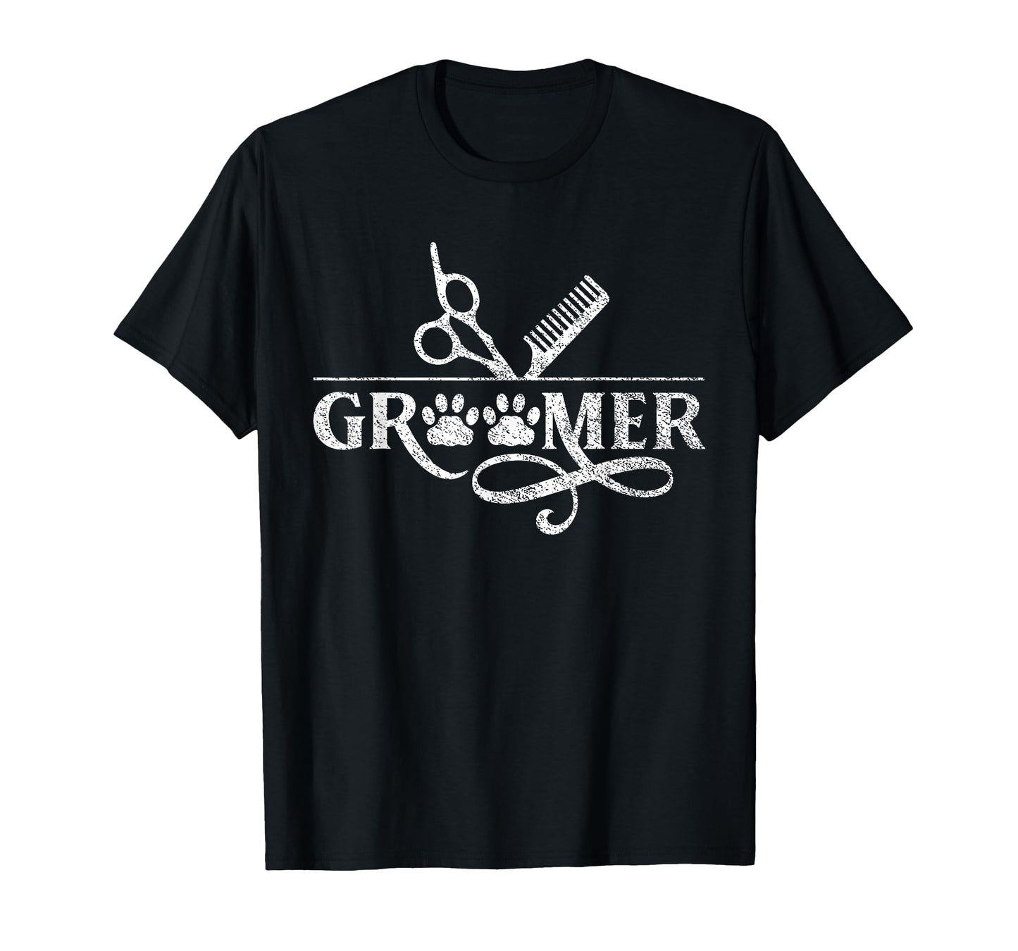 Groomer Salon Grooming Dog Animal T-Shirt