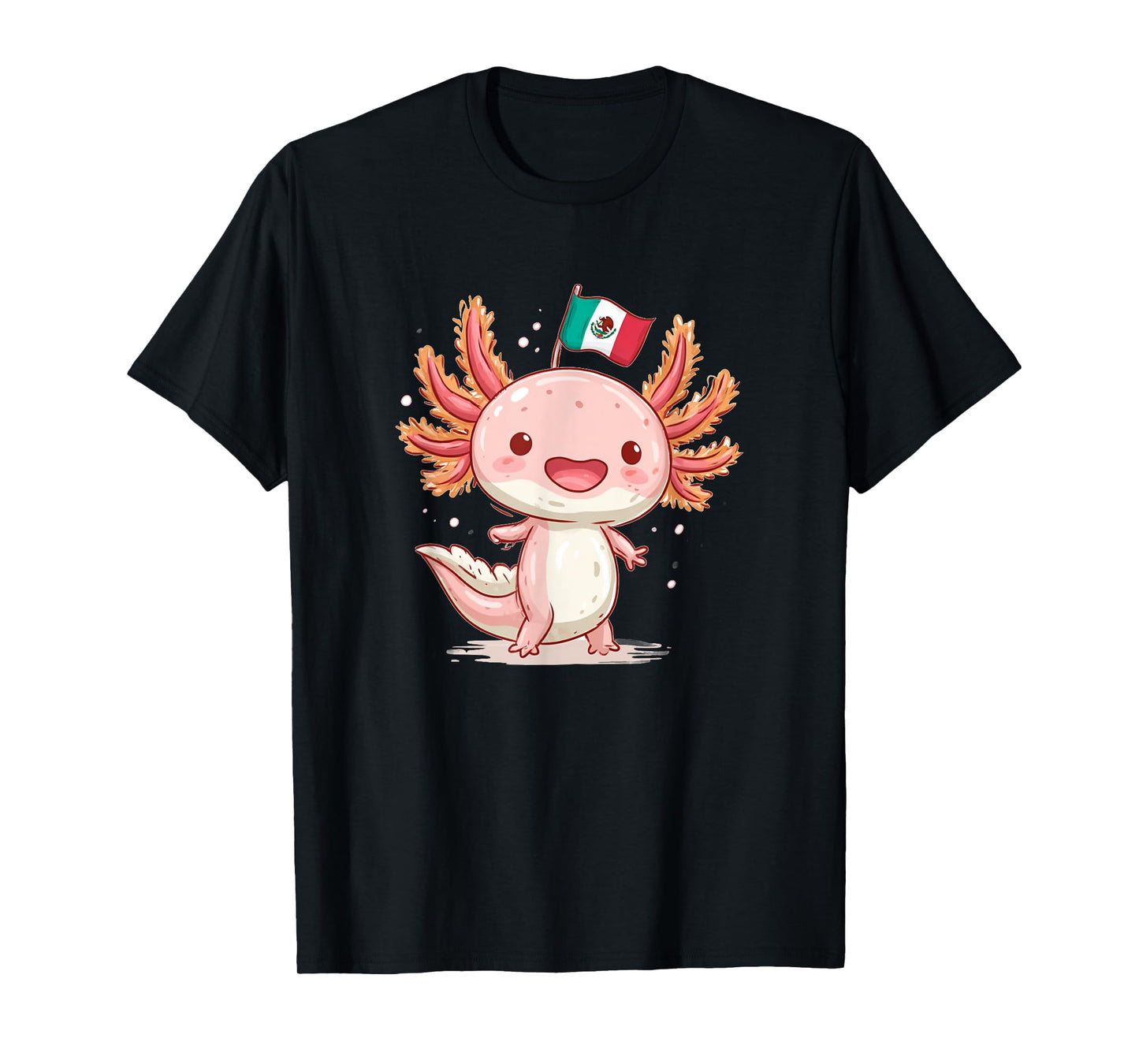 Cute Mexico Axolotl Costume for Boys and Girls T-Shirt