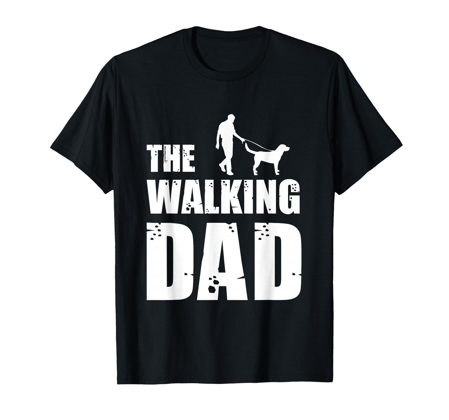 The Walking Dad Labrador Dog Lover Owner Dog Breed Pet Gift T-Shirt