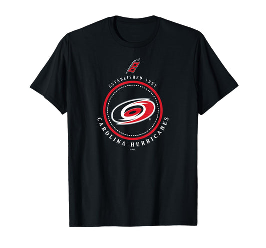 Carolina Hurricanes Est 1997 Black Officially Licensed T-Shirt