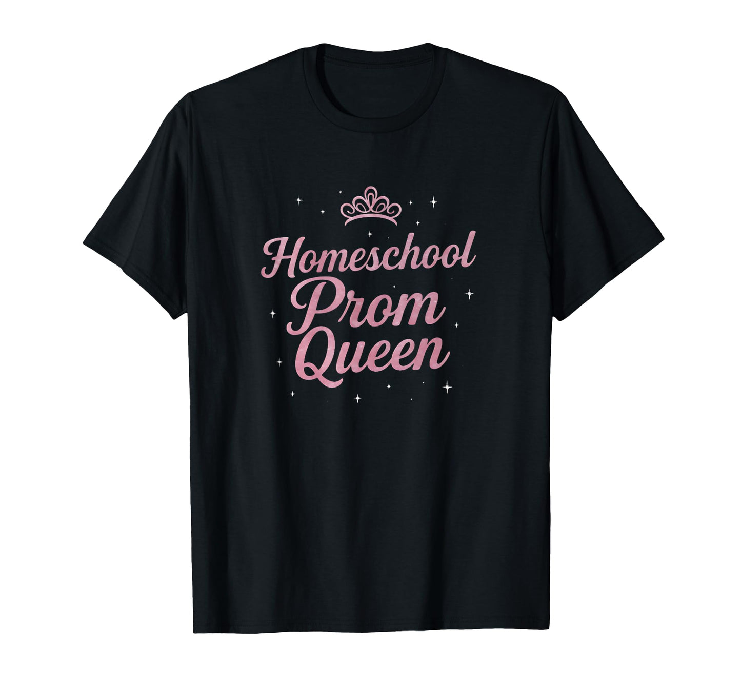 Homeschool Prom Queen Funny Alternative Education T-Shirt