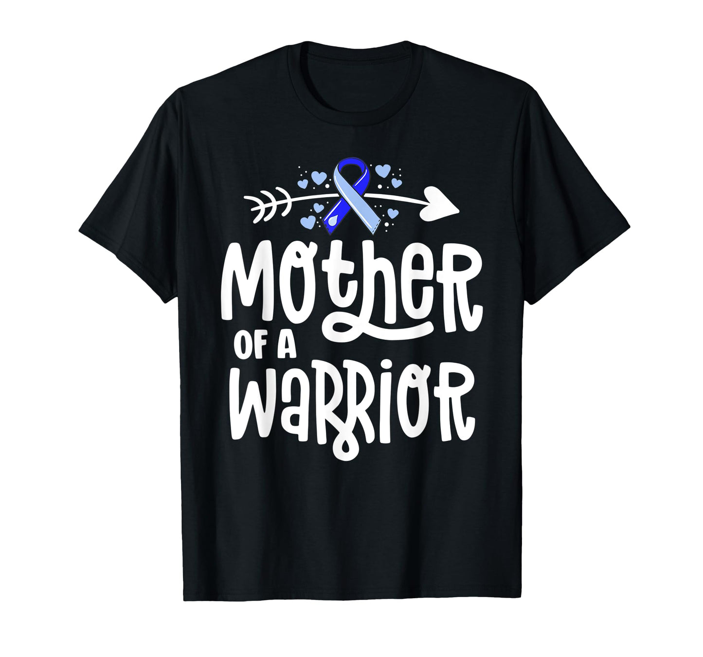 Mother Of A Warrior Hydrocephalus Awareness Family Support T-Shirt