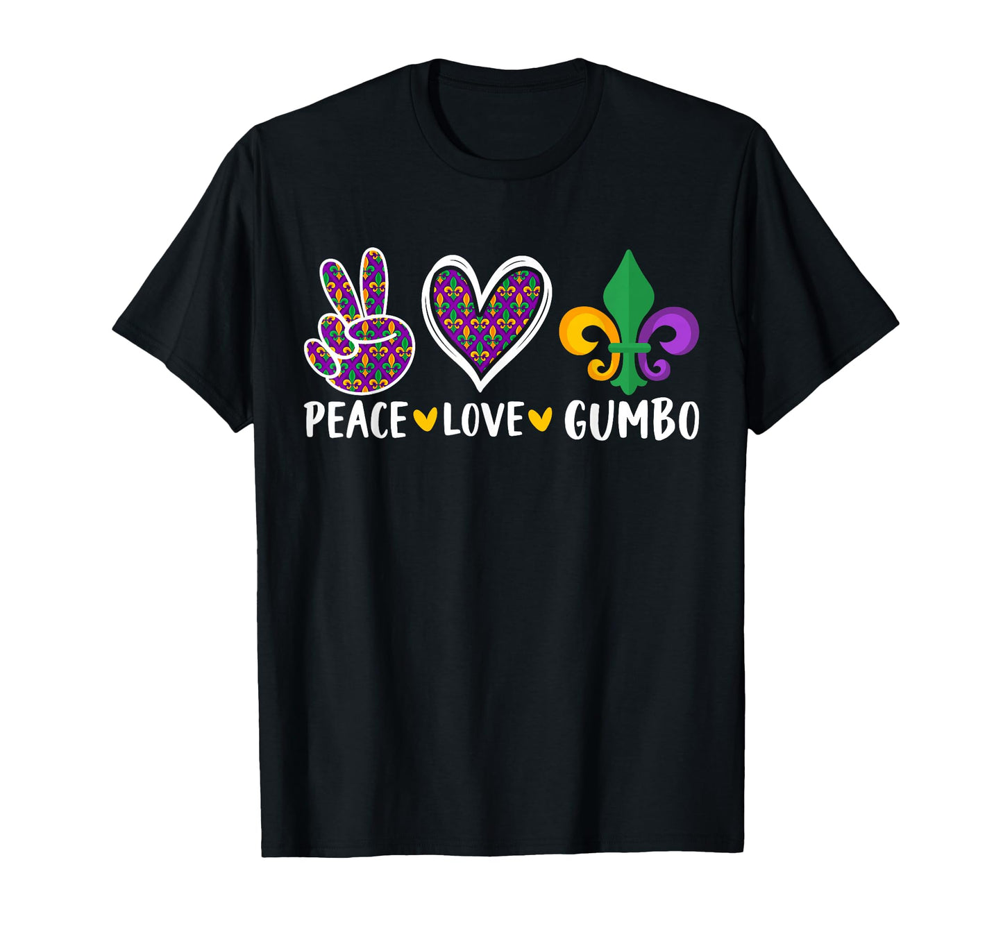 Peace Love Gumbo T-Shirt