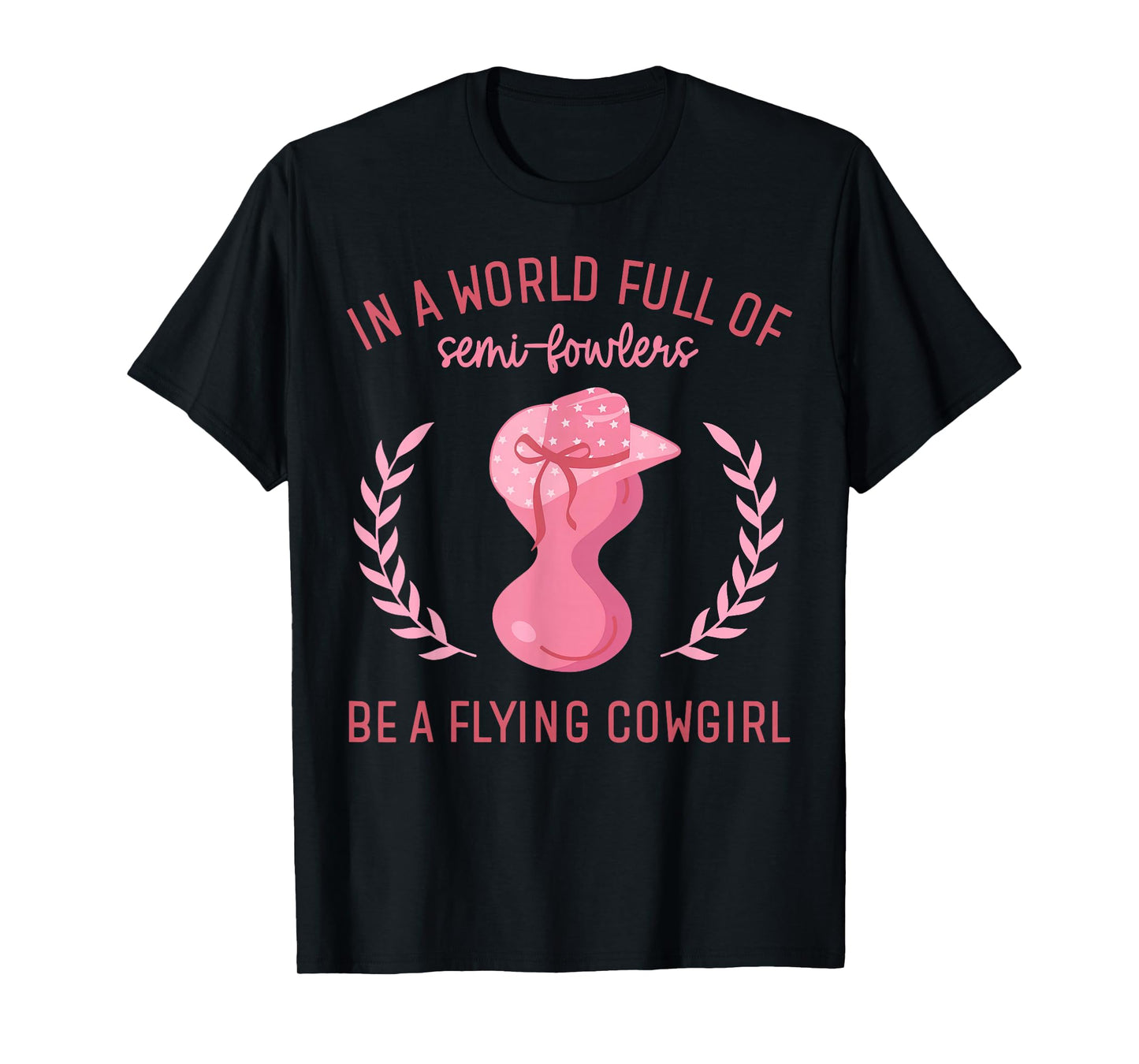 Pink labor And Delivery Nurse Cowgirl L&D Nurse Appreciation T-Shirt