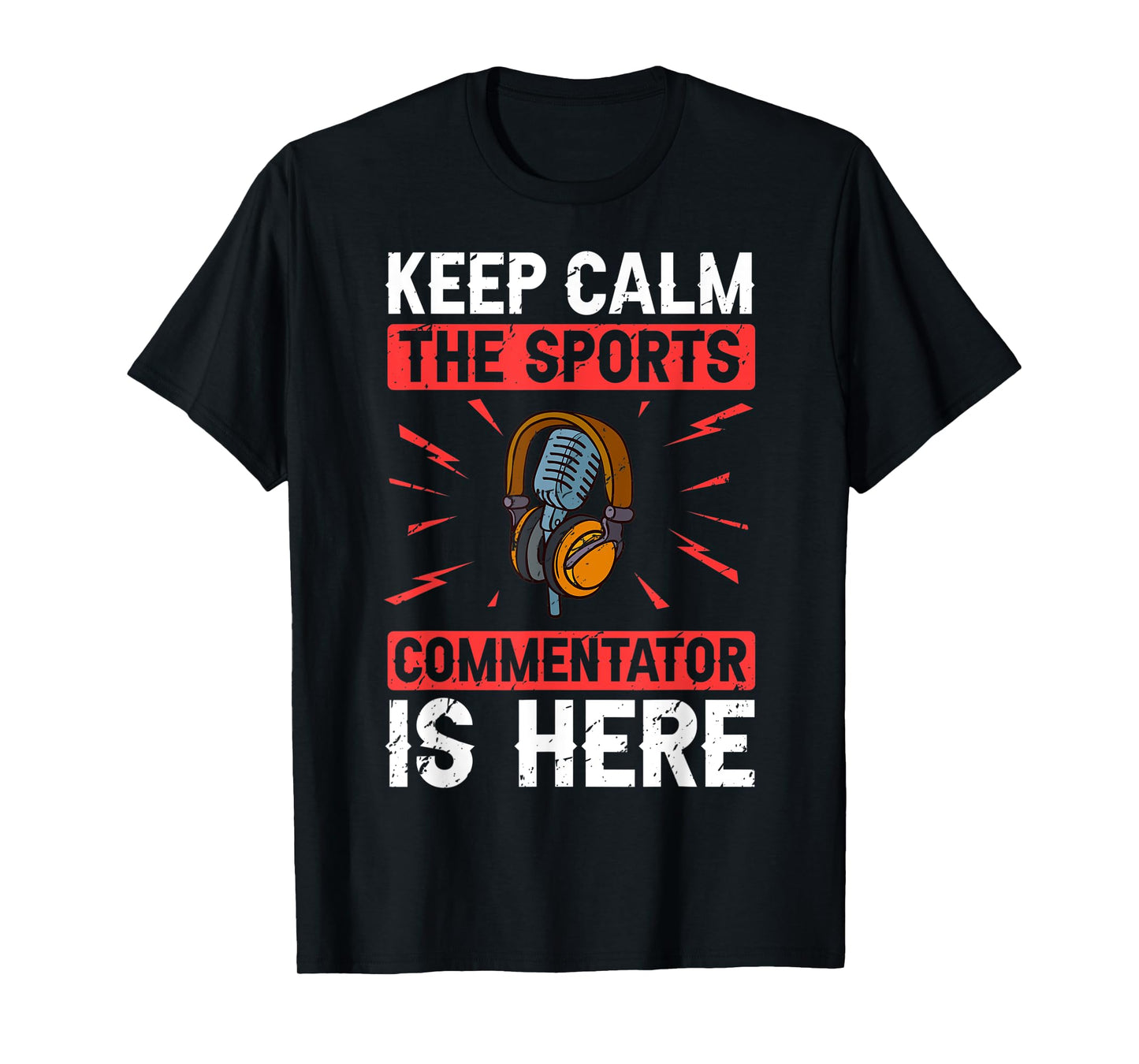 Sports Commentator Sportscaster Sport Announcer T-Shirt