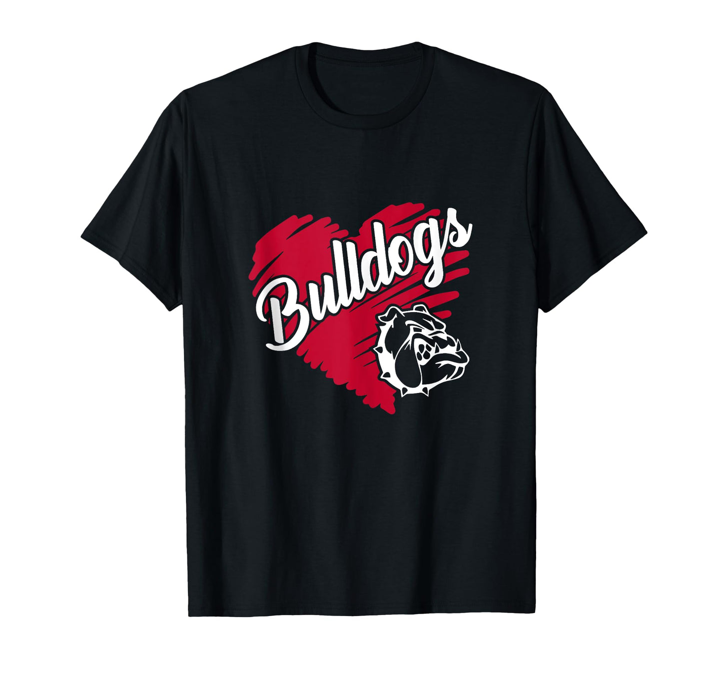 Bulldog Team Mascot School Spirit Go Dawgs for Men Women Kid Tank Top