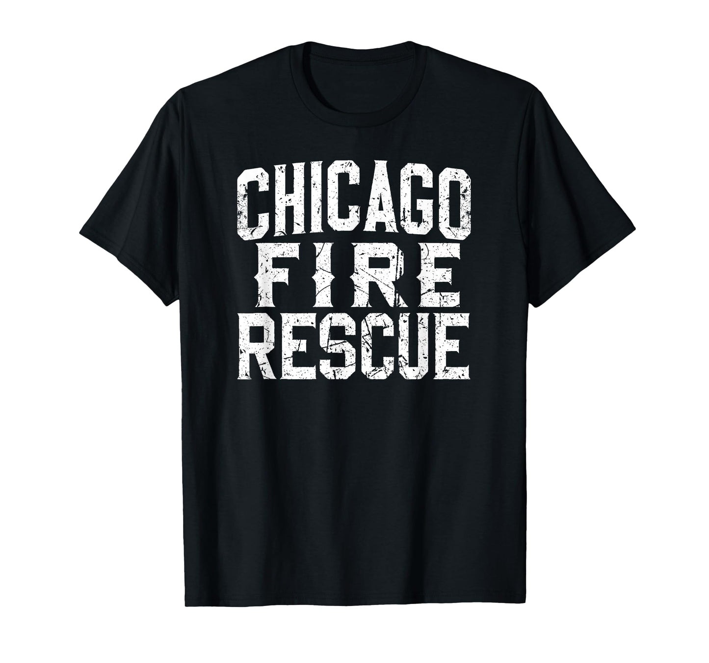 Chicago Illinois Fire Rescue Firefighters Firemen T-Shirt