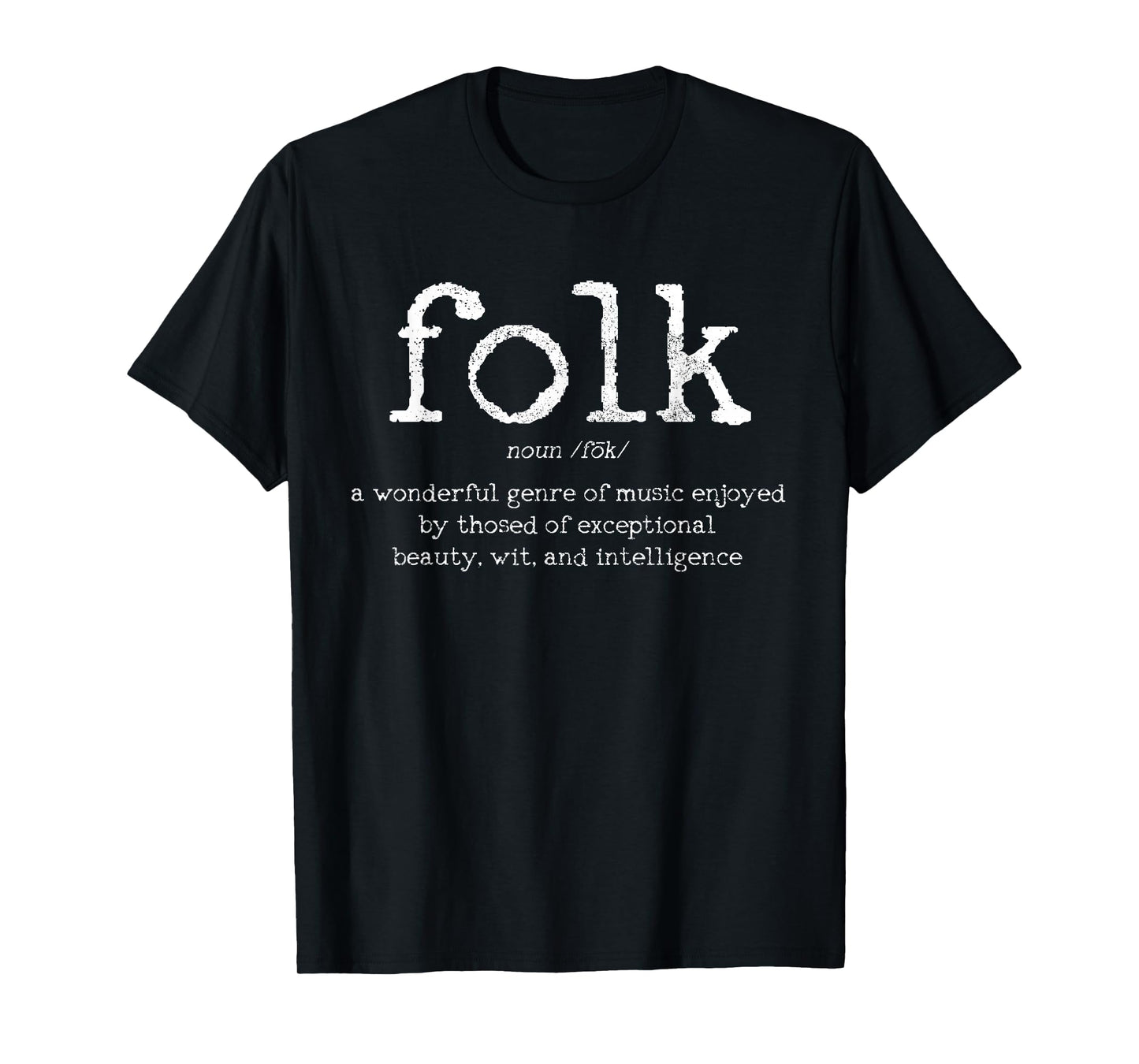 Folk Music Definition T-Shirt