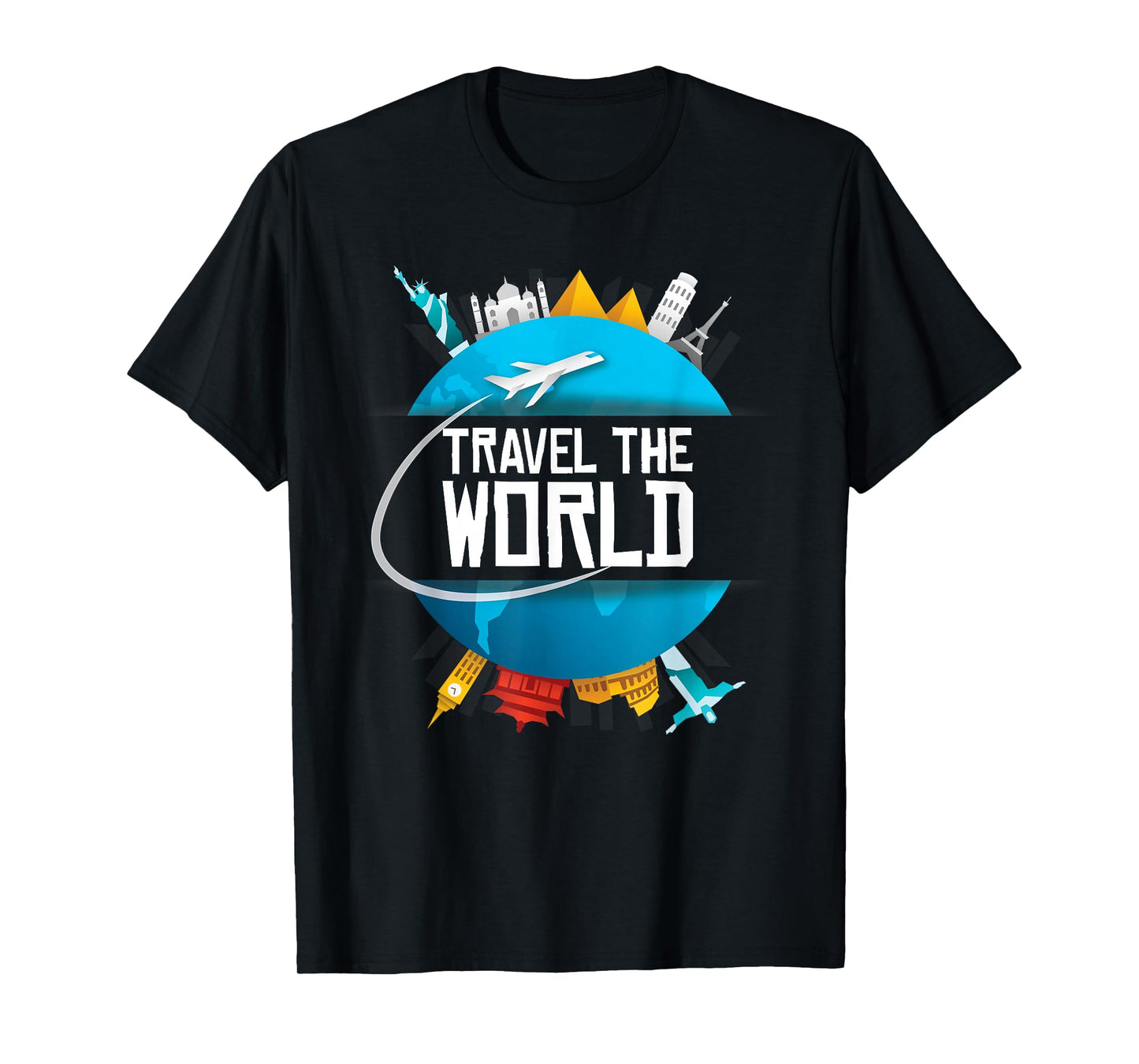 World Trip Travel Around The World Traveller Gift T-Shirt