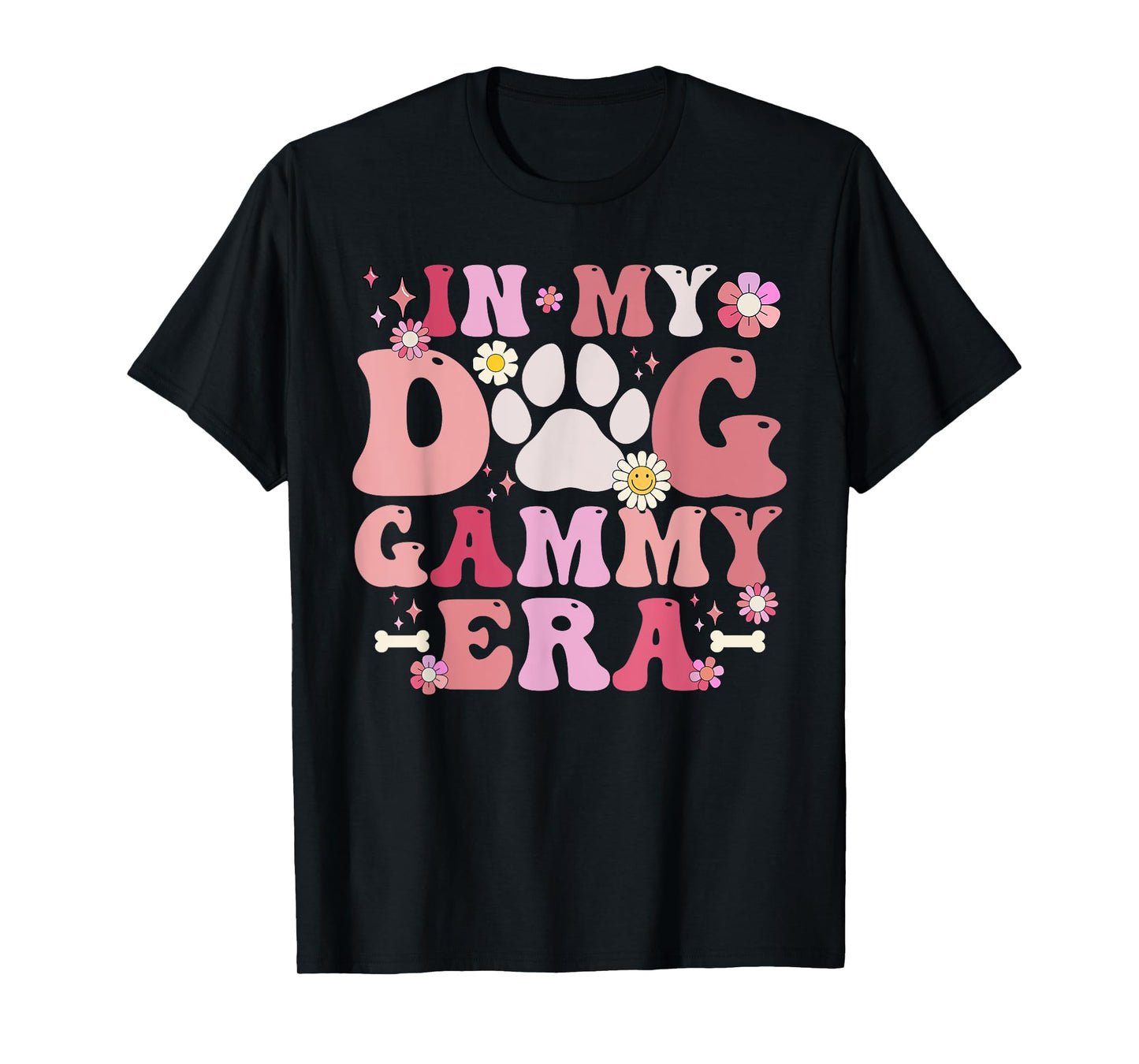 In My Dog Gammy Era Funny Dog Grandma T-Shirt