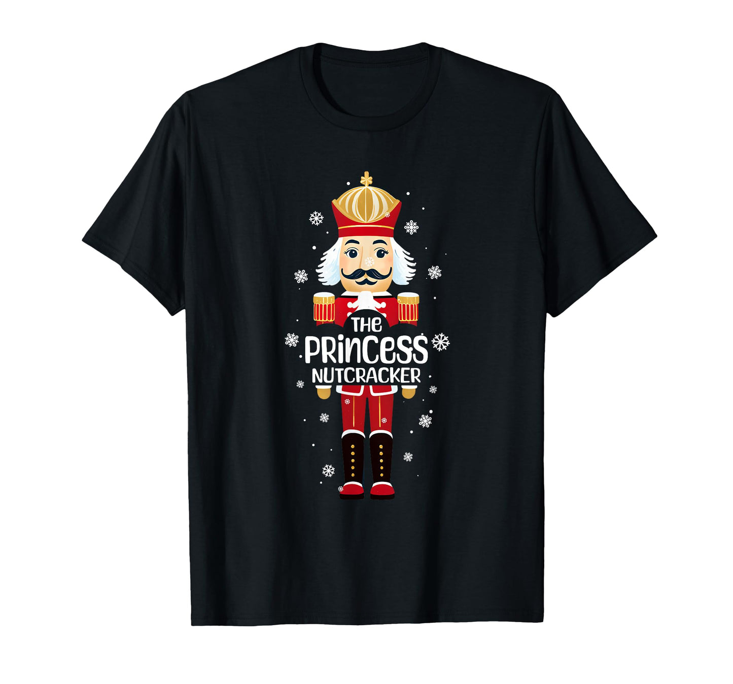 Princess Nutcracker Funny Christmas Family Matching Pajama T-Shirt