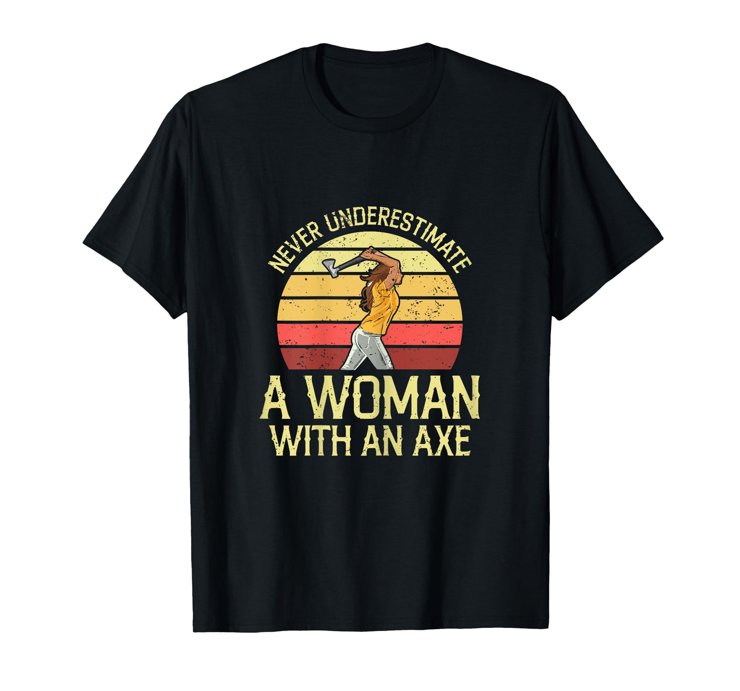Axe throwing Quote for your Axe throwing Wife T-Shirt