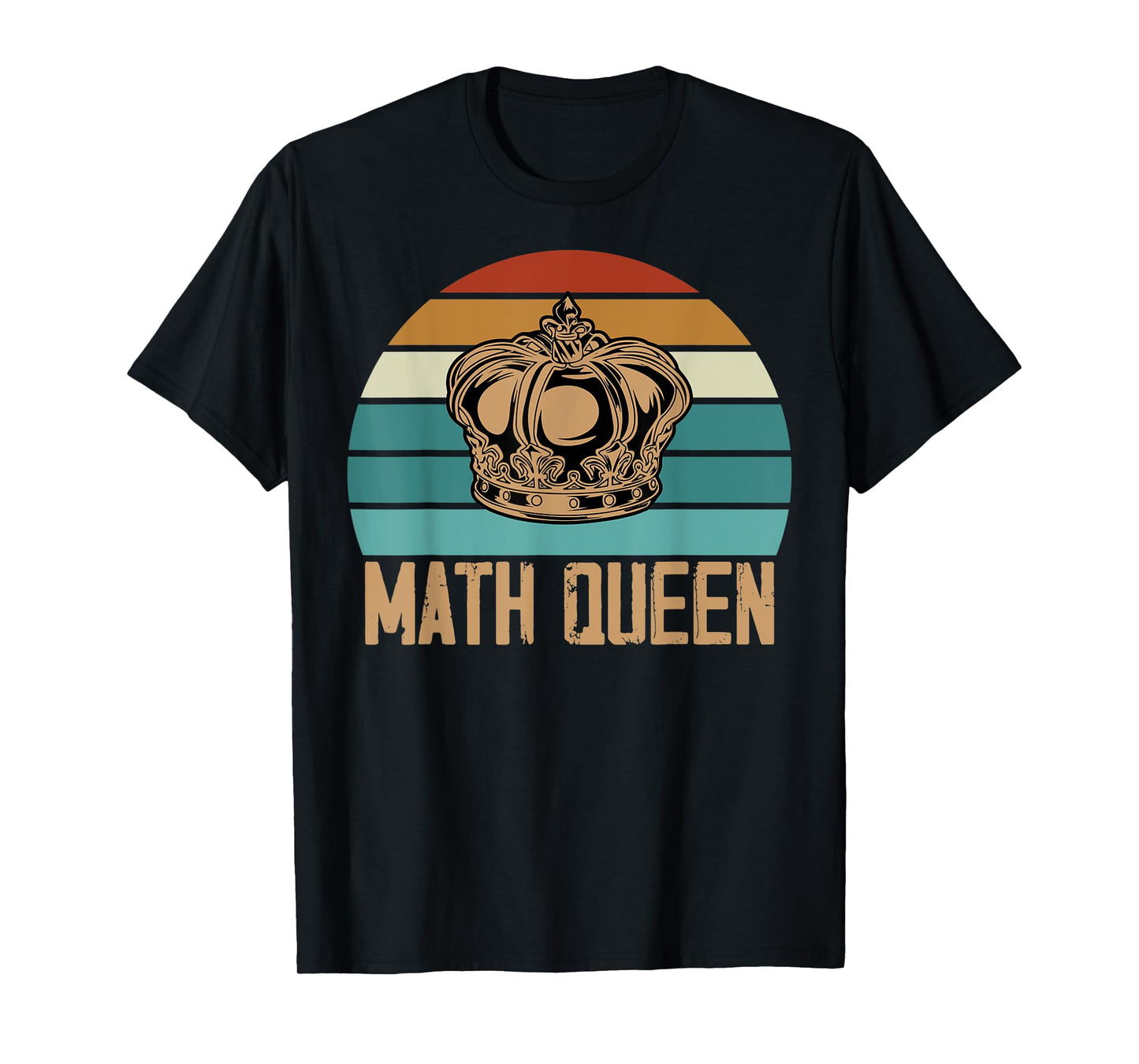 Funny Math Queen Mathematics Girl T-Shirt