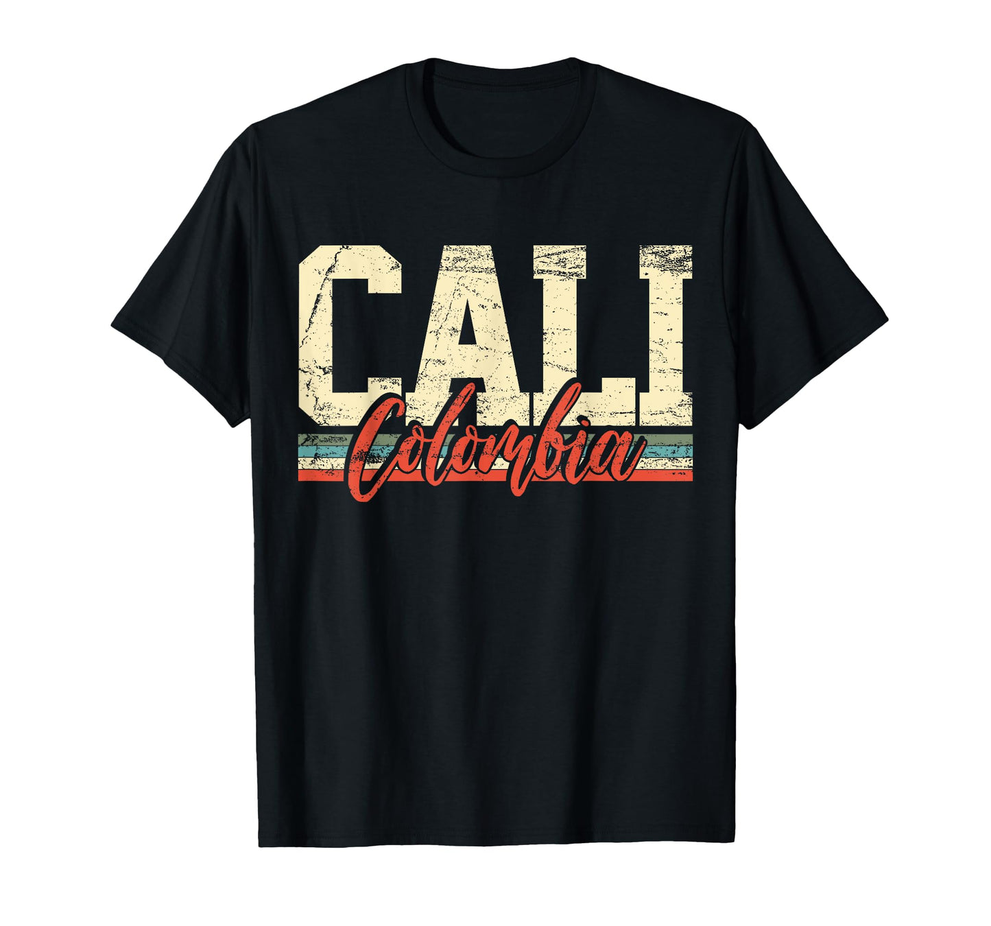 Cali Colombia Travel Souvenir Retro Vintage Gift T-Shirt