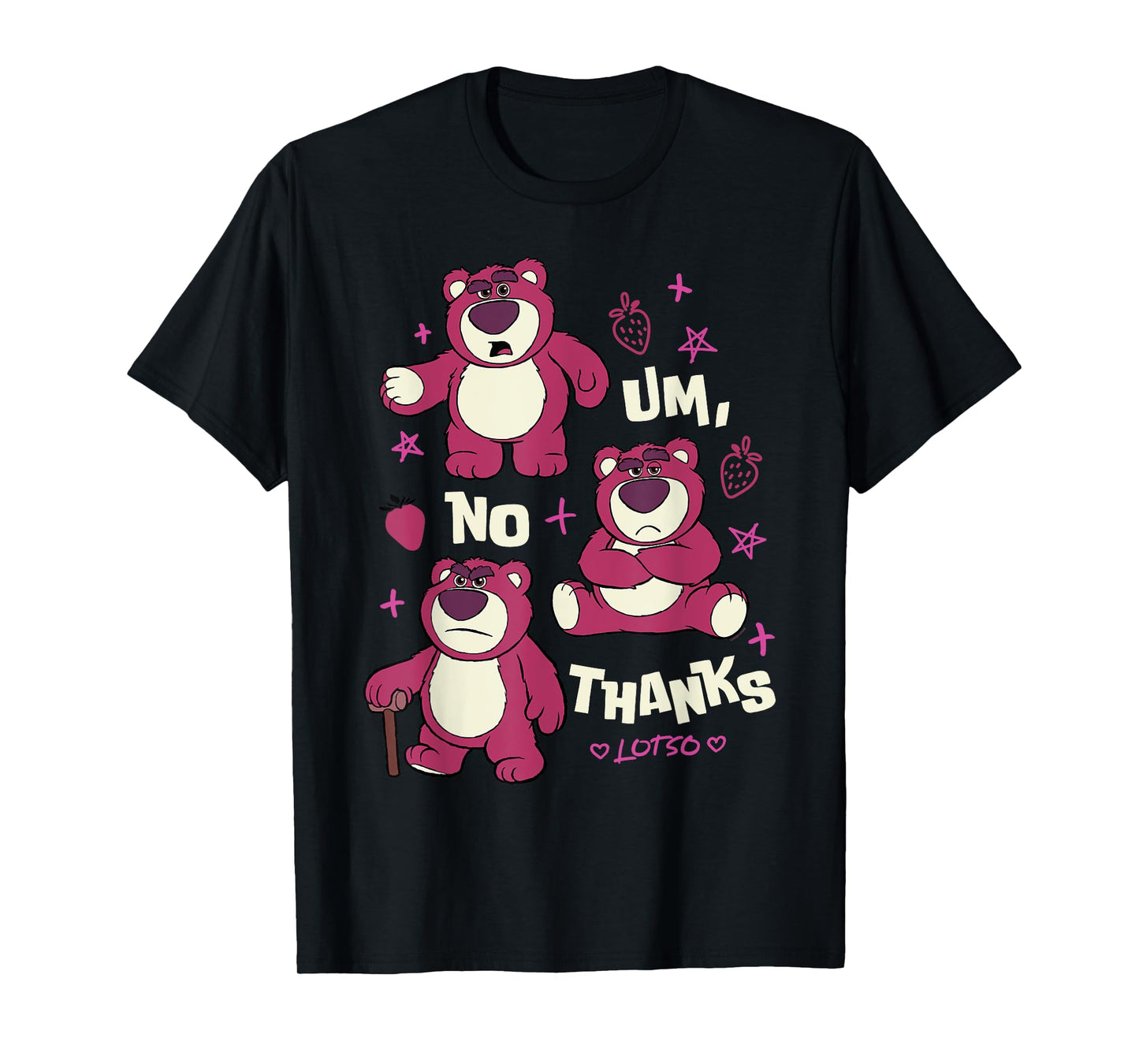 Disney and Pixar's Toy Story Lotso "Um, No Thanks" Signature T-Shirt
