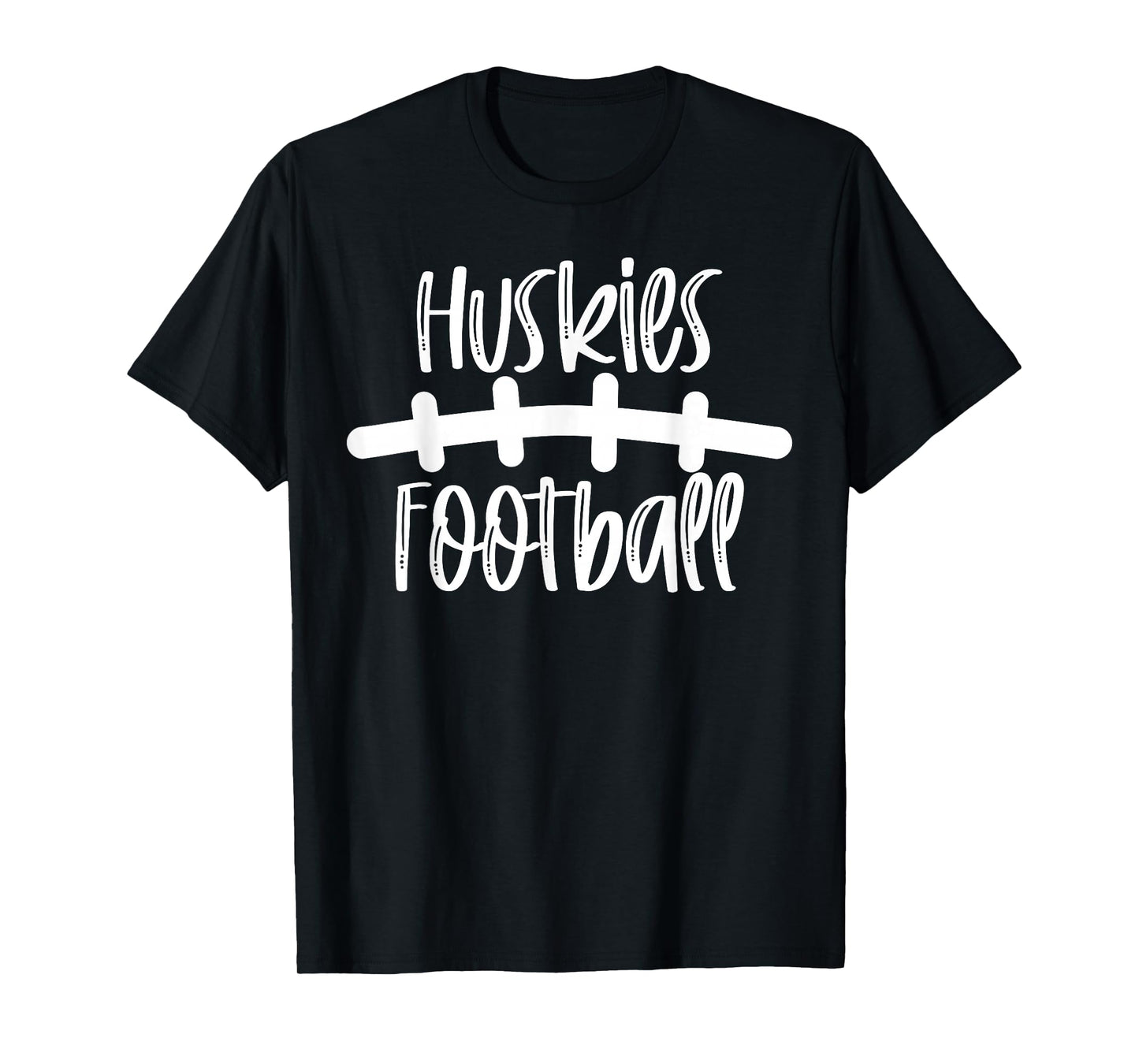 Huskies Football School Spirit Team Mascot Game Night T-Shirt