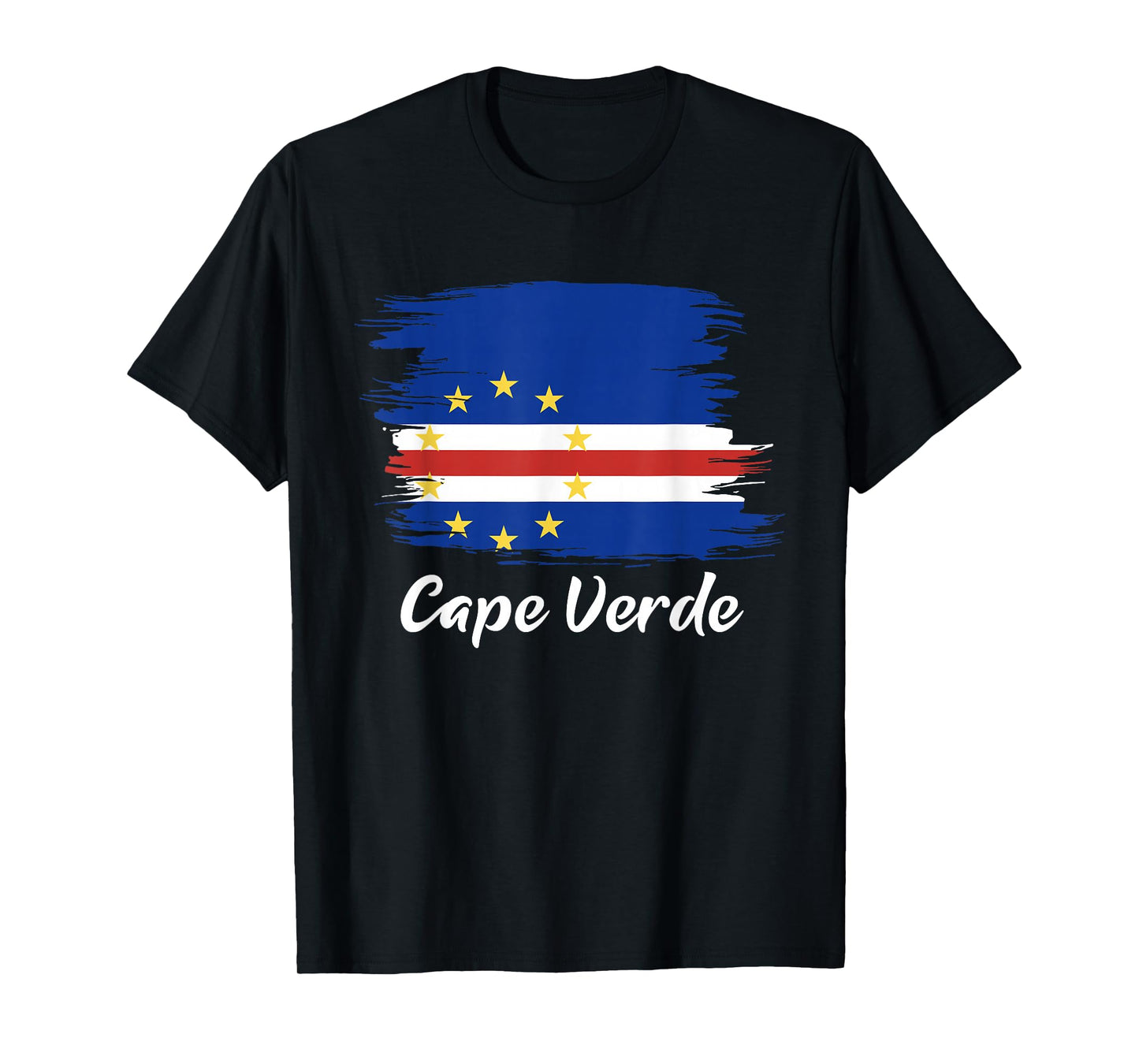 Cape Verde Vintage Flag T-Shirt