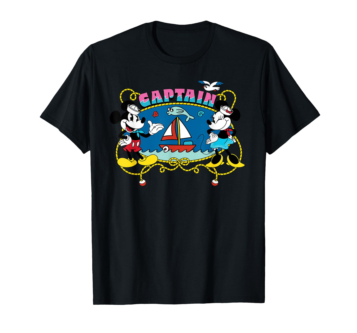Disney Cruise Family Group Vacation Matching Captain T-Shirt