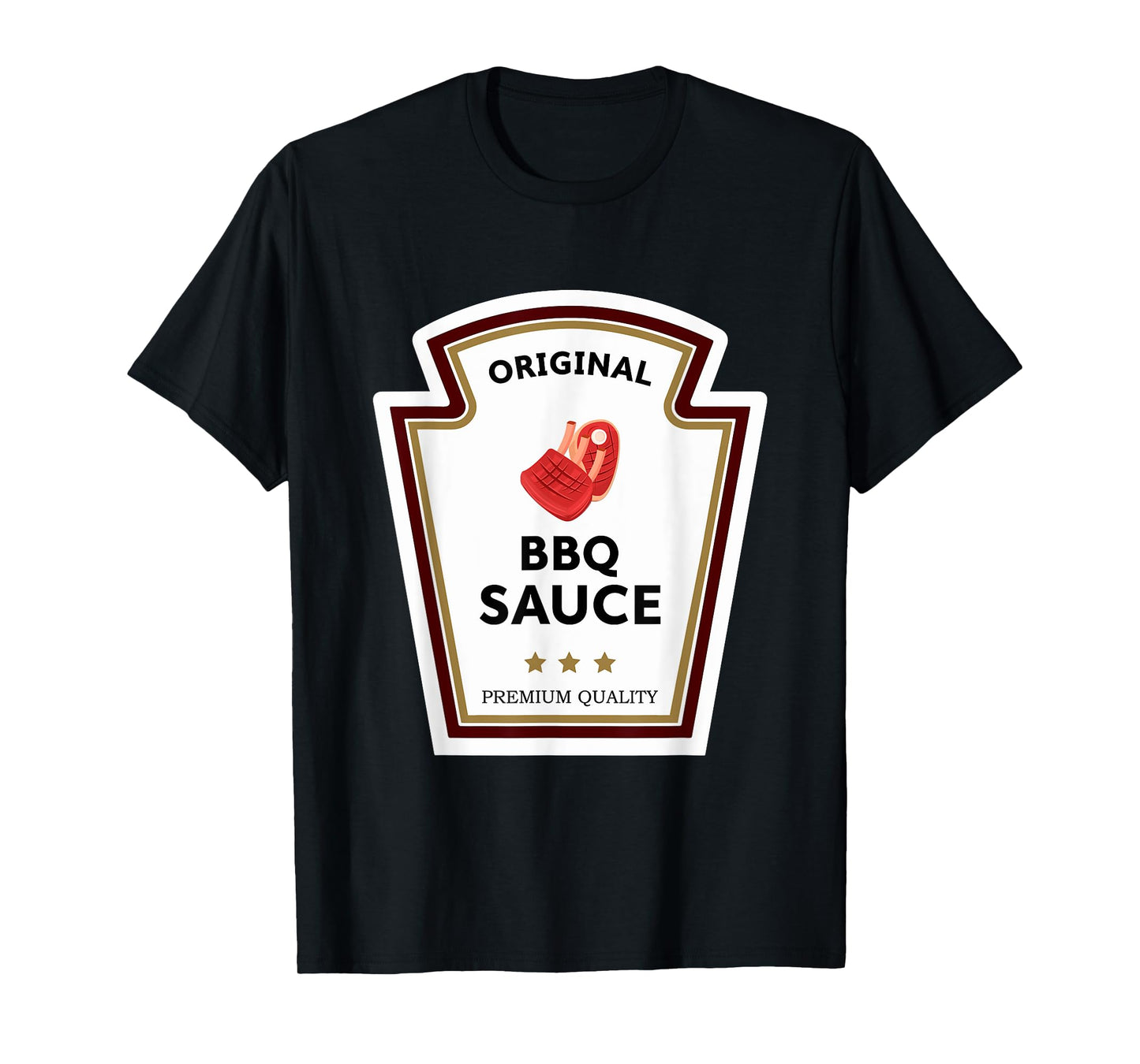 Original BBQ Sauce Condiment Group Costume T-Shirt