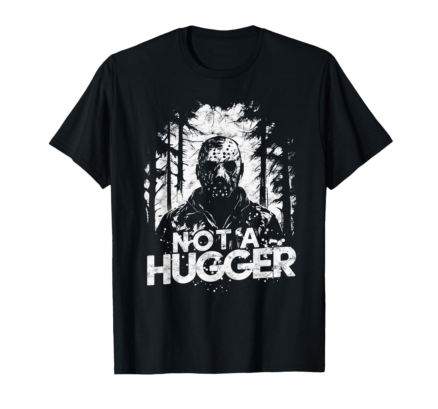 Funny Scary Character Hugger T-Shirt
