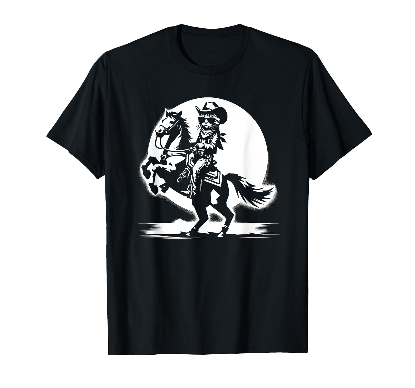 Cat Cowboy Cowgirl Country Western Meowdy Funny Cat T-Shirt