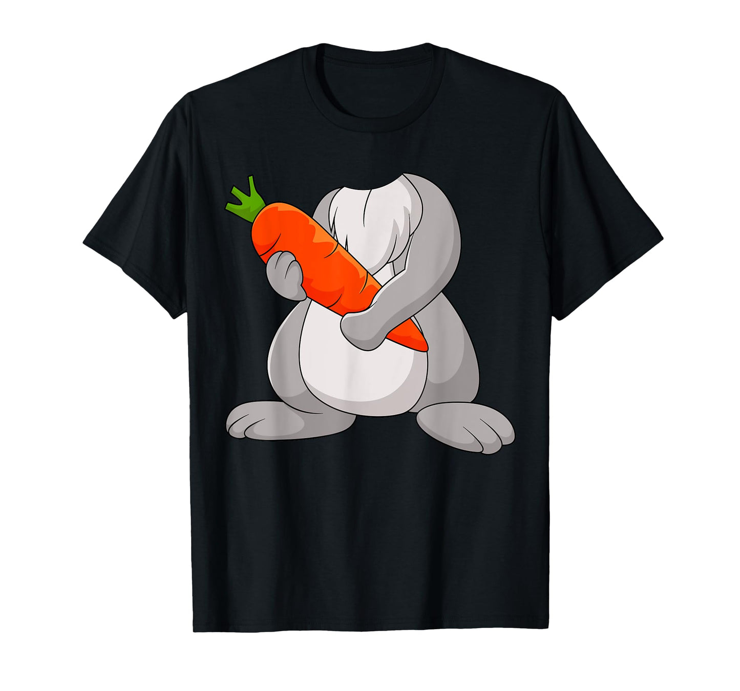 Funny Rabbit Body DIY Costume Bunny Cosplay Halloween Day T-Shirt