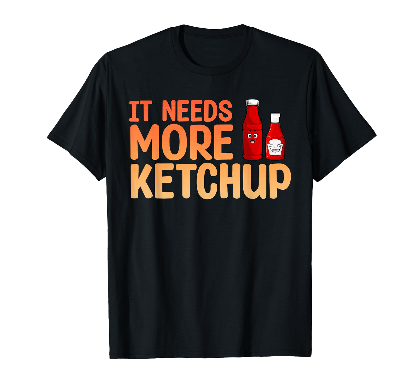 Cute Ketchup Design for Men Women Kids Catsup Ketchup Lover T-Shirt