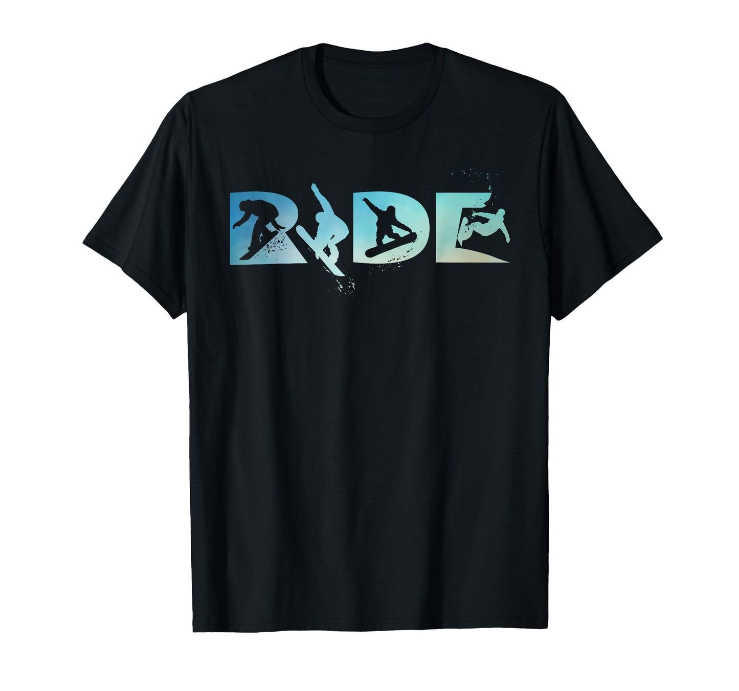 Ride Snowboarding Funny Snowboard Snowboarder Gift Men Boys T-Shirt