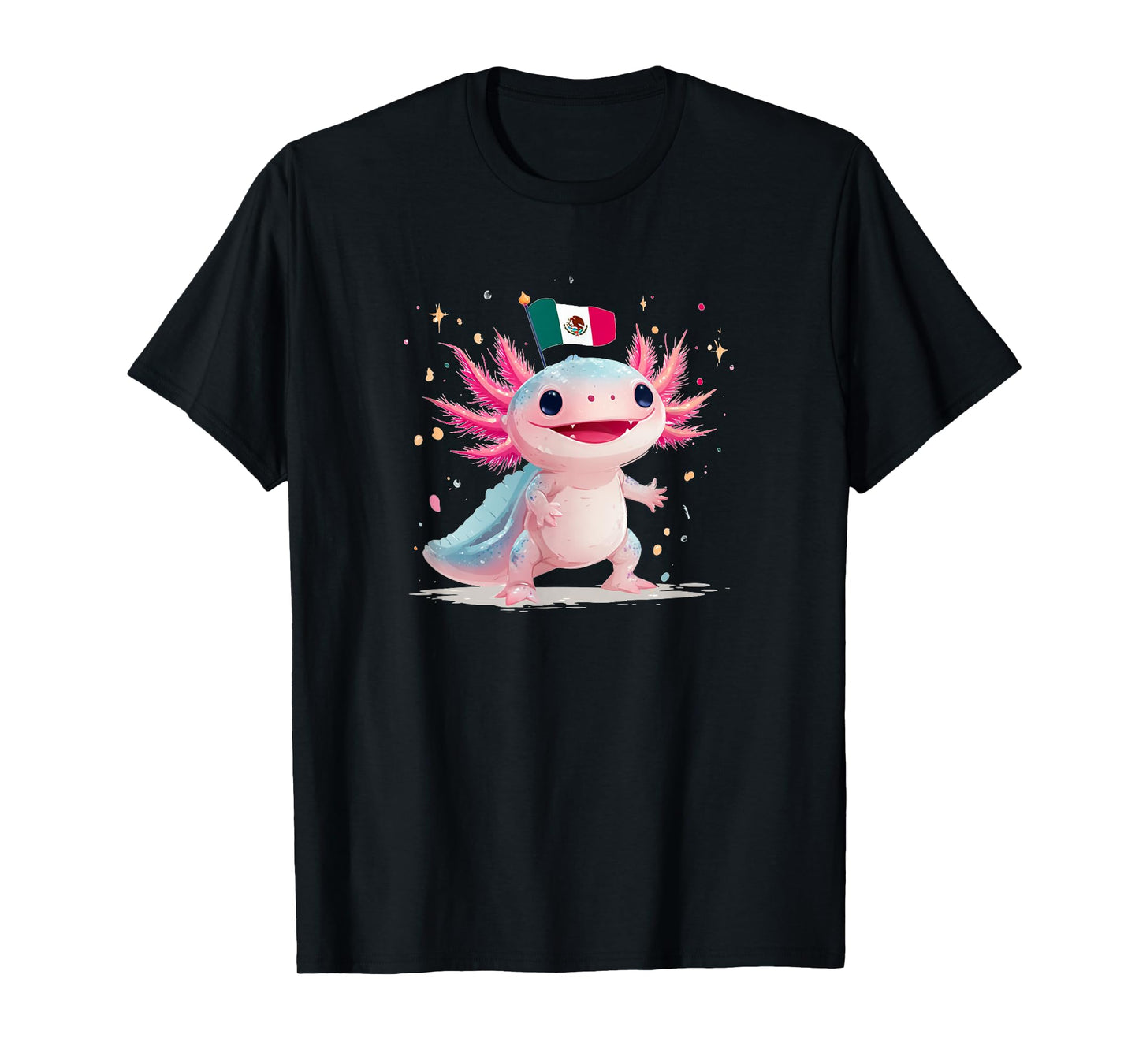 Mexican Axolotl Costume for Boys and Girls T-Shirt