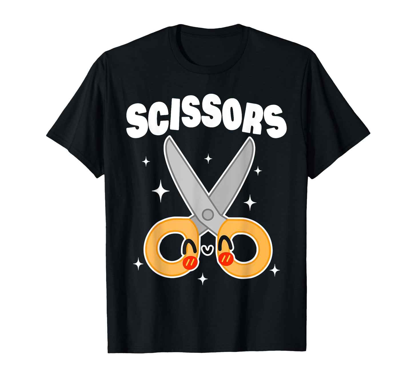 Scissors Paper Rock Halloween Costumes Group Family T-Shirt