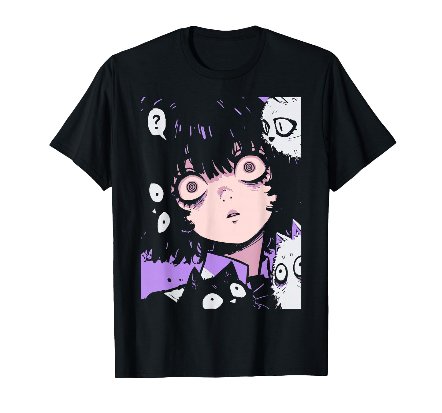 Horror Anime Manga Neko | Japan Japanese Creepy Kawaii Goth T-Shirt