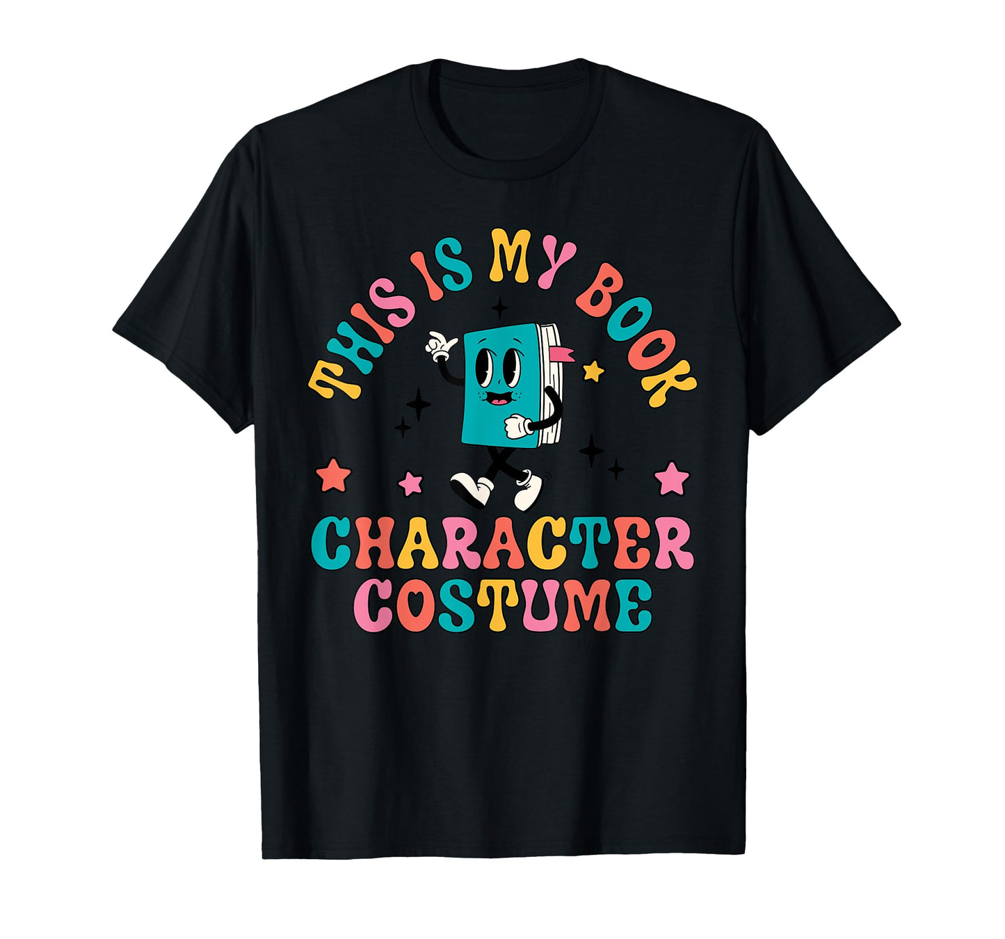 This Is My Book Character Costume Funny Book Halloween T-Shirt