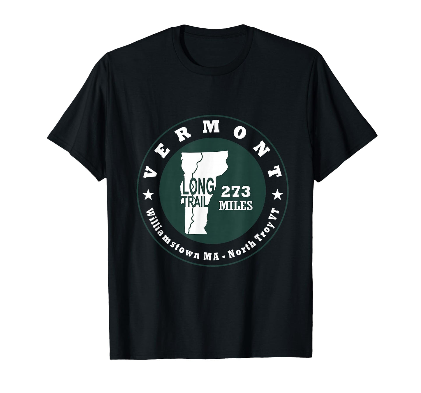 VERMONT LONG TRAIL HIKING T Shirt Vermont Trekking Tee T-Shirt