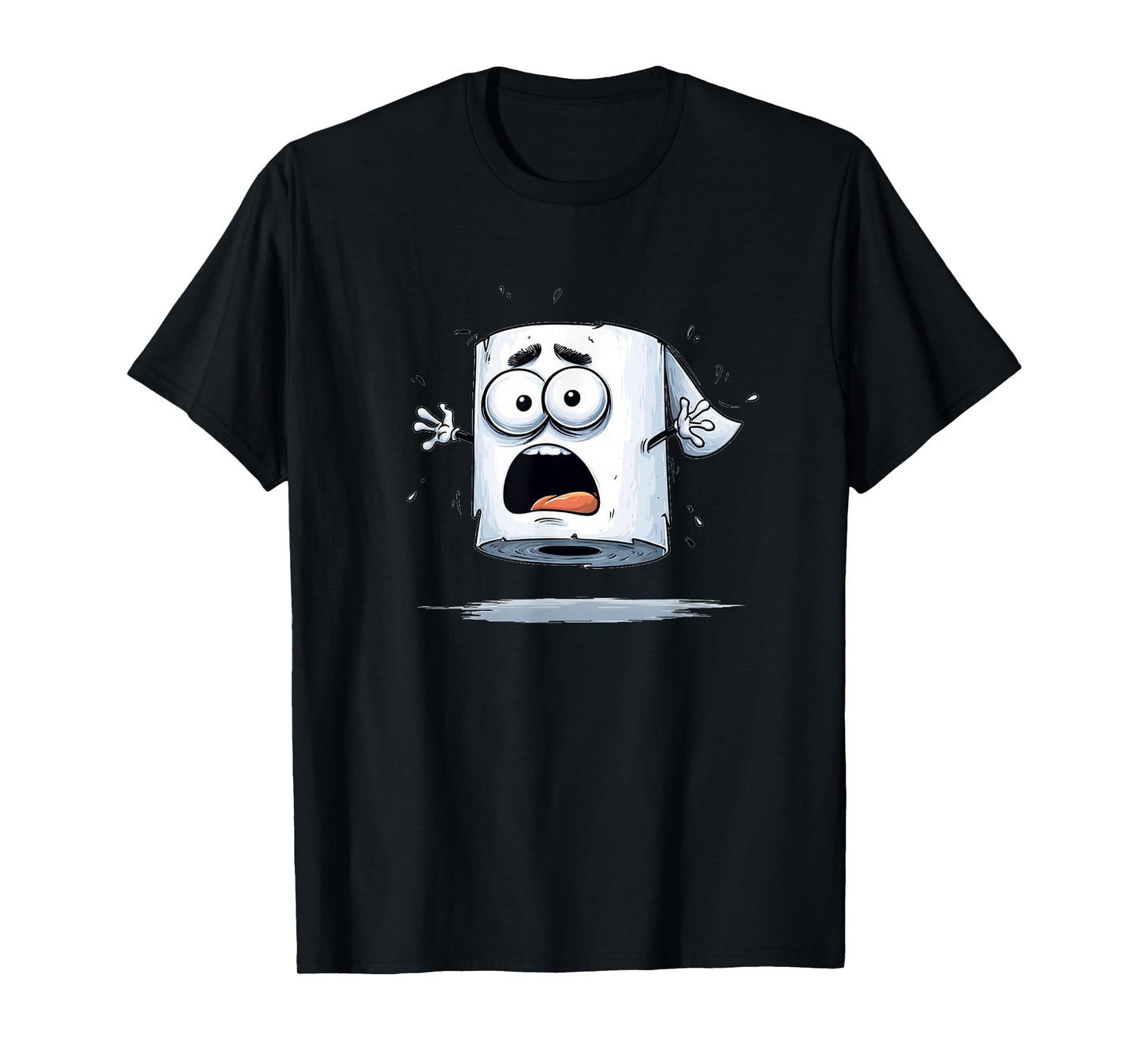 Funny Paper Face Costume for Toilet Lovers T-Shirt