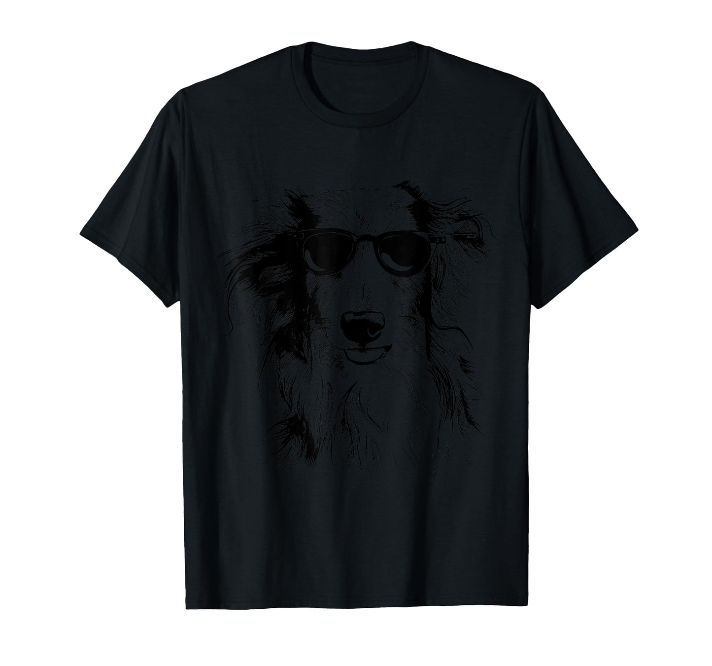 Silken Windhound Sketch Drawing Art Dog Lover Mom Dad Women T-Shirt